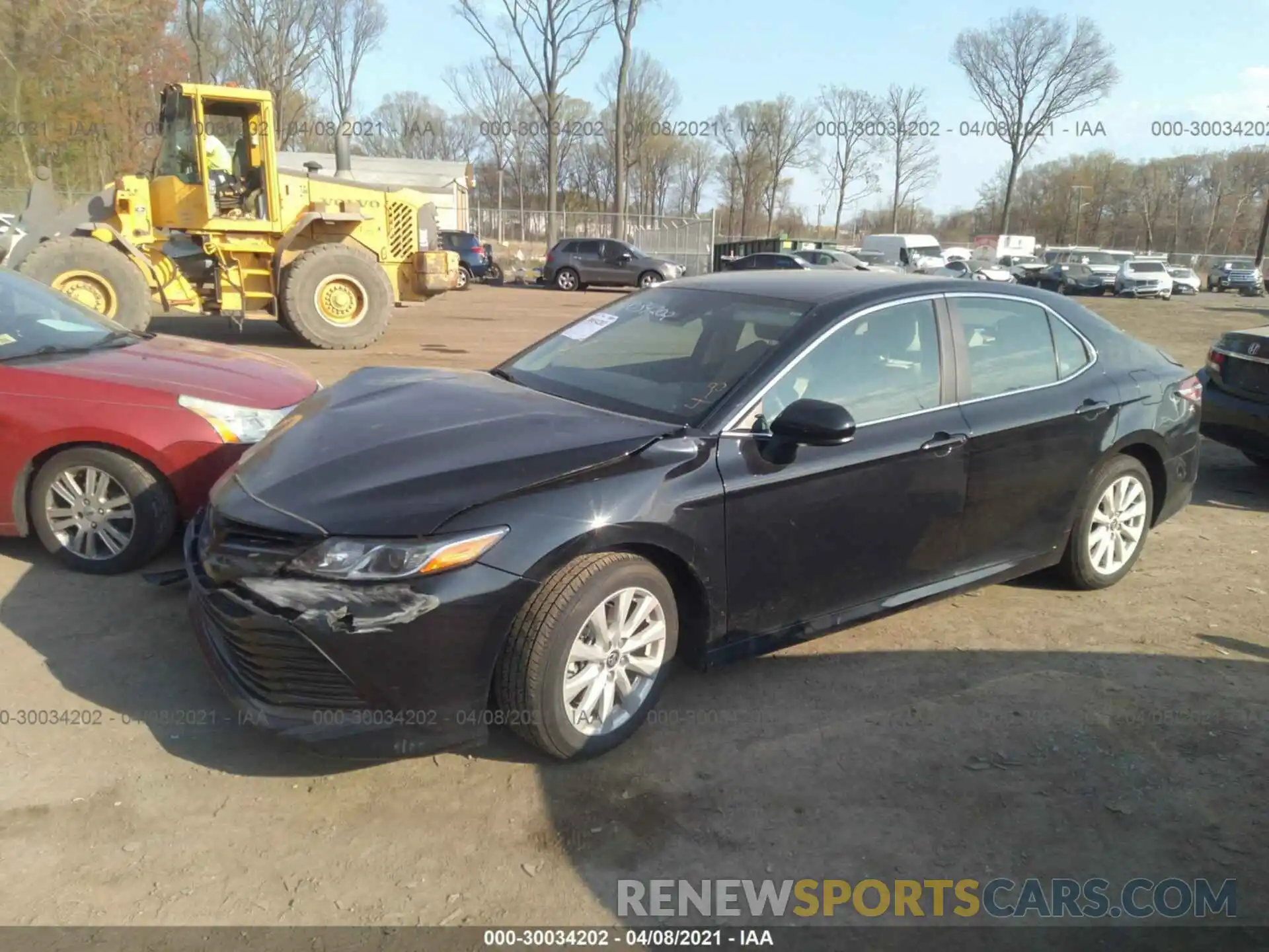 2 Photograph of a damaged car 4T1C11AK2LU953950 TOYOTA CAMRY 2020