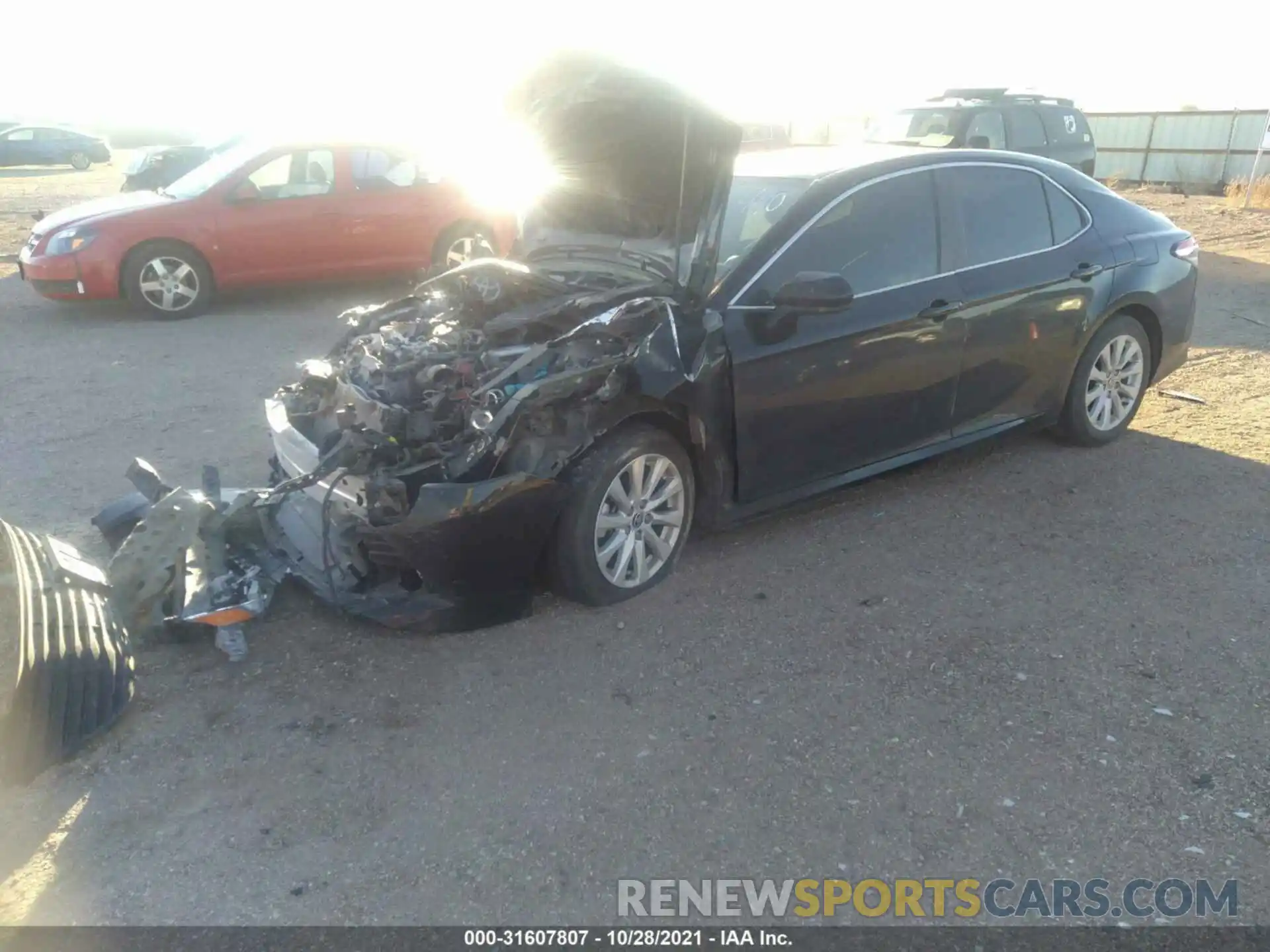 2 Photograph of a damaged car 4T1C11AK2LU964110 TOYOTA CAMRY 2020