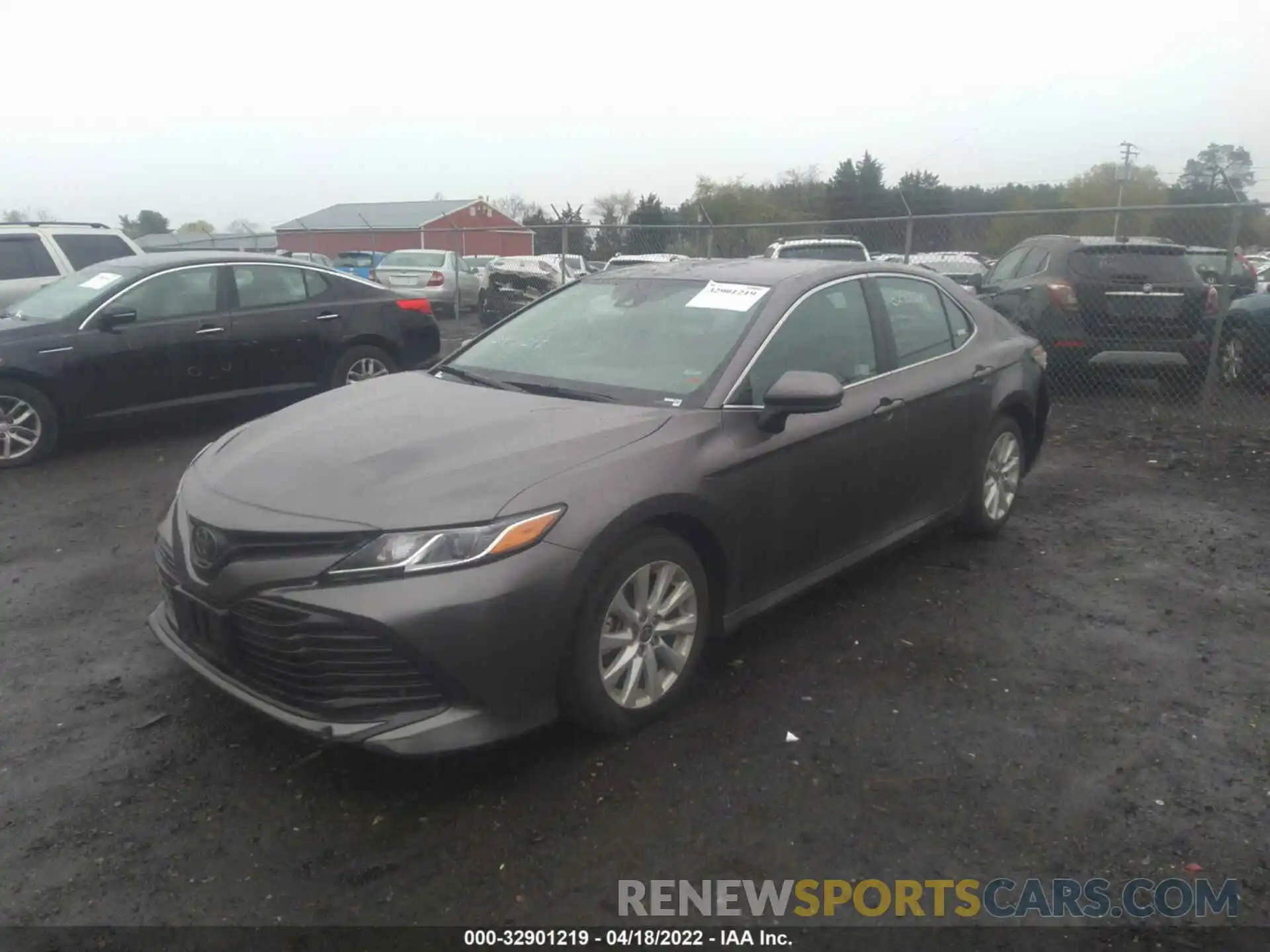 2 Photograph of a damaged car 4T1C11AK2LU972448 TOYOTA CAMRY 2020