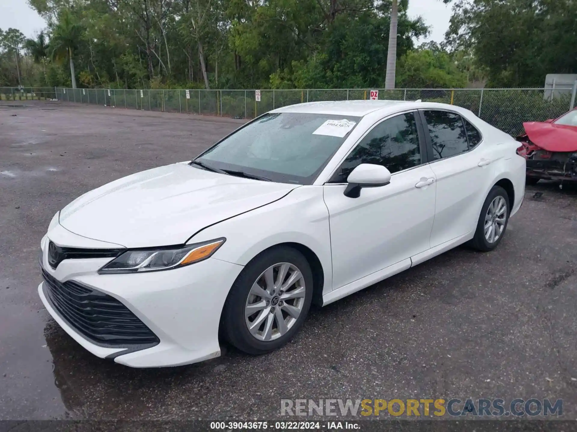 2 Photograph of a damaged car 4T1C11AK2LU984499 TOYOTA CAMRY 2020