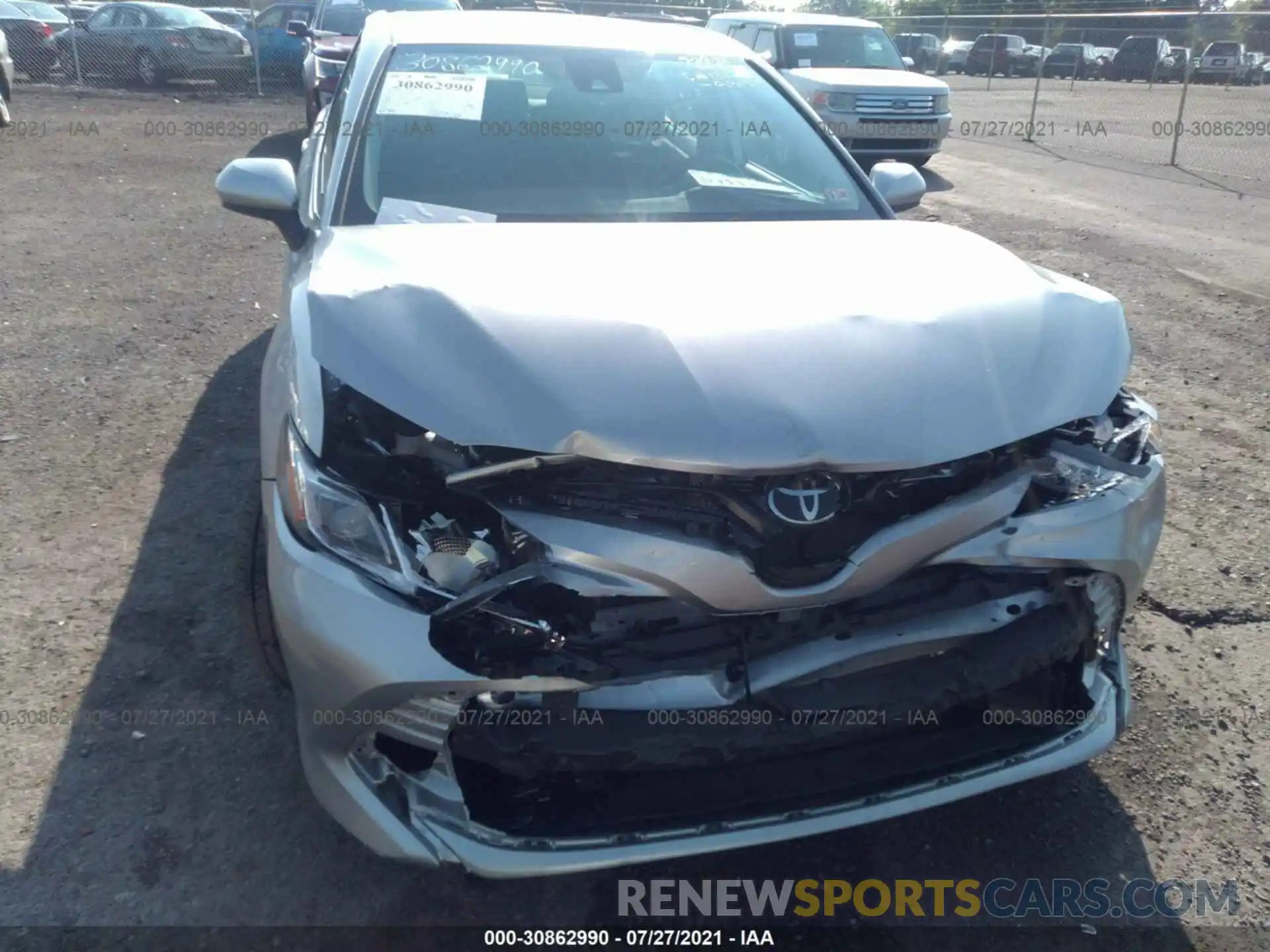 6 Photograph of a damaged car 4T1C11AK2LU991579 TOYOTA CAMRY 2020