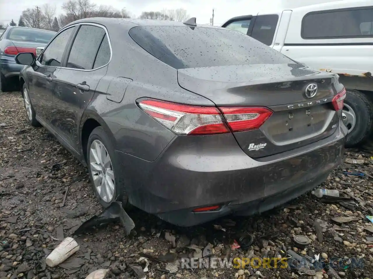 3 Photograph of a damaged car 4T1C11AK2LU992716 TOYOTA CAMRY 2020