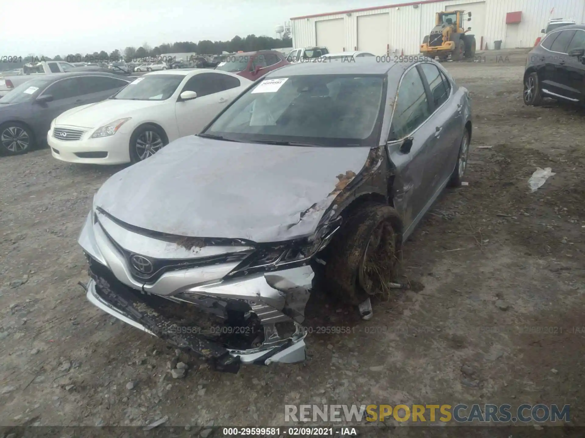 2 Photograph of a damaged car 4T1C11AK2LU993123 TOYOTA CAMRY 2020