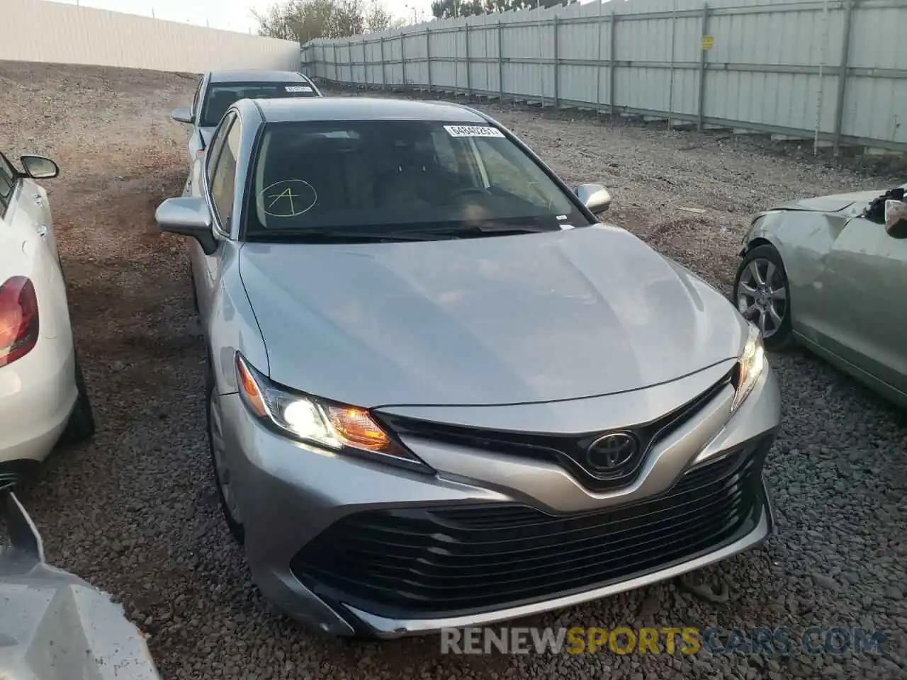 1 Photograph of a damaged car 4T1C11AK2LU994918 TOYOTA CAMRY 2020