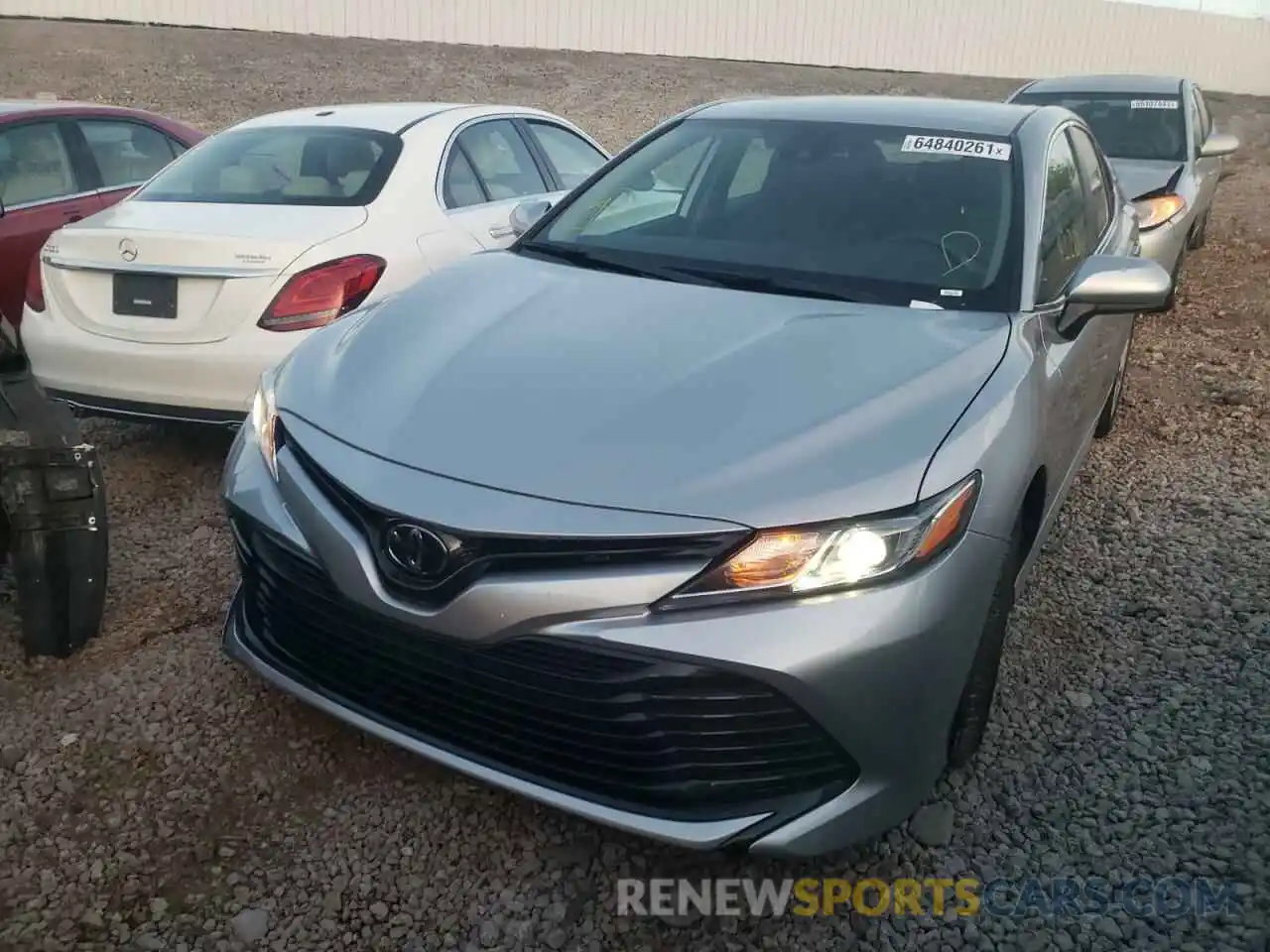 2 Photograph of a damaged car 4T1C11AK2LU994918 TOYOTA CAMRY 2020