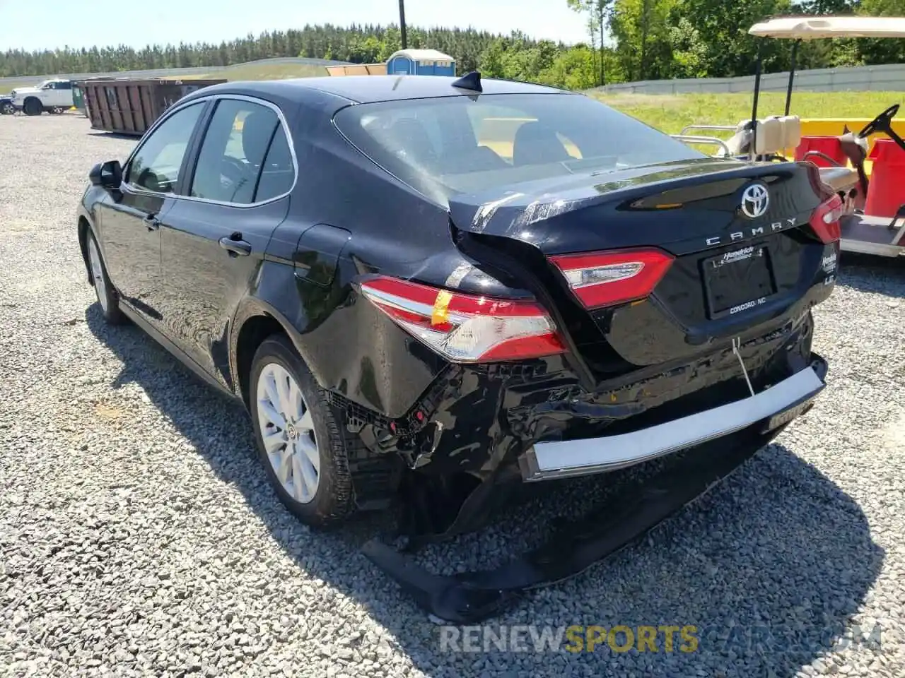 3 Photograph of a damaged car 4T1C11AK2LU997740 TOYOTA CAMRY 2020