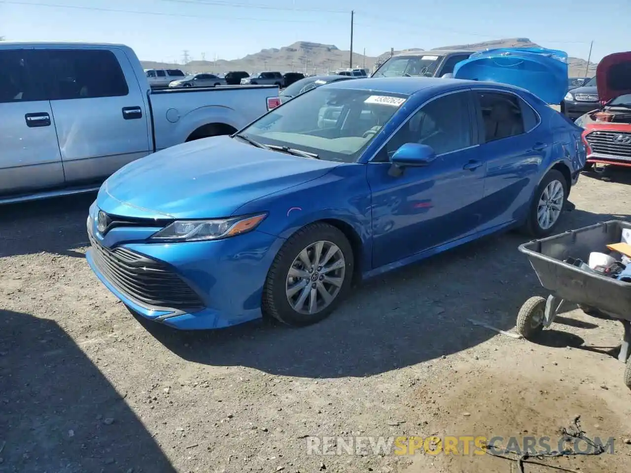 1 Photograph of a damaged car 4T1C11AK3LU303167 TOYOTA CAMRY 2020