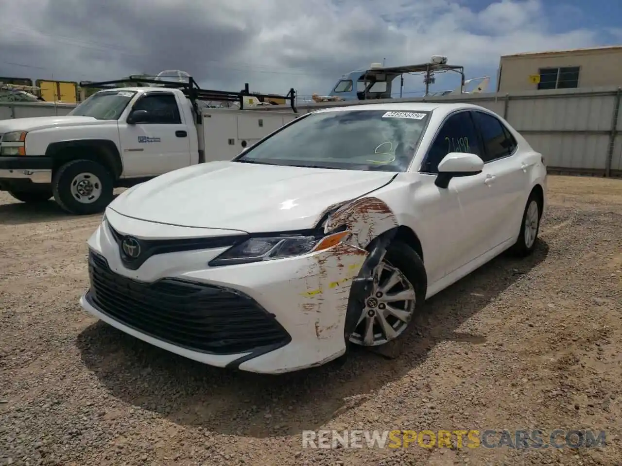 2 Photograph of a damaged car 4T1C11AK3LU309759 TOYOTA CAMRY 2020