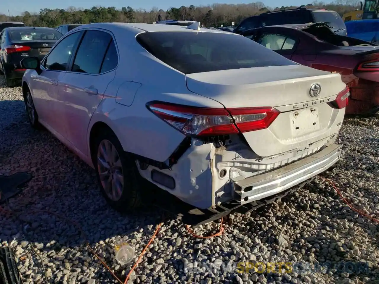 3 Photograph of a damaged car 4T1C11AK3LU313729 TOYOTA CAMRY 2020