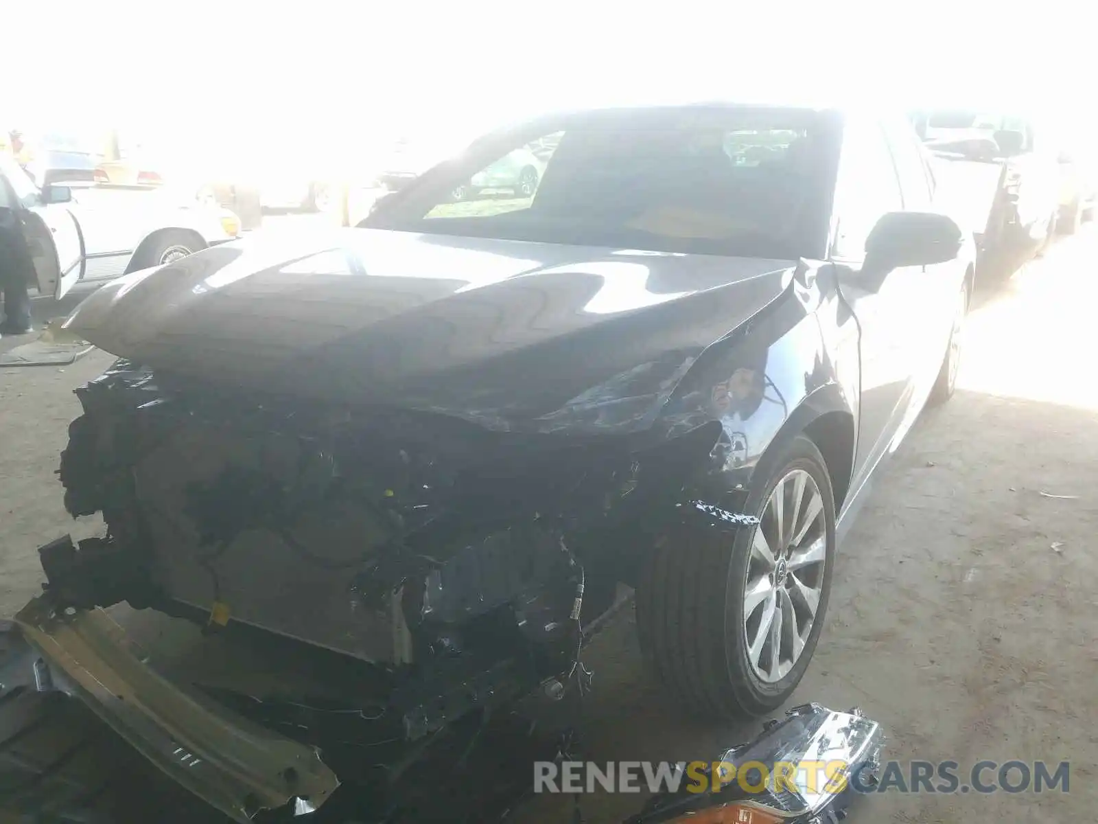 2 Photograph of a damaged car 4T1C11AK3LU319594 TOYOTA CAMRY 2020