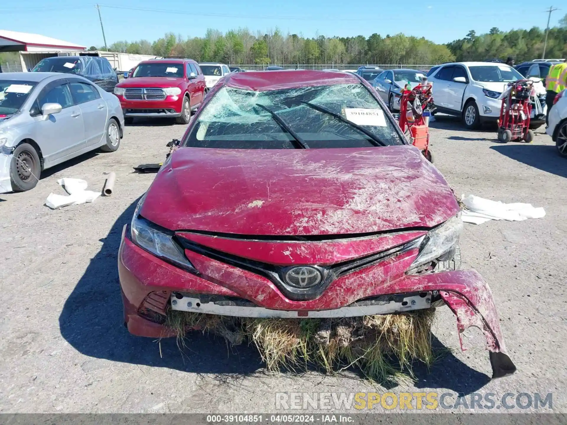 12 Photograph of a damaged car 4T1C11AK3LU320079 TOYOTA CAMRY 2020