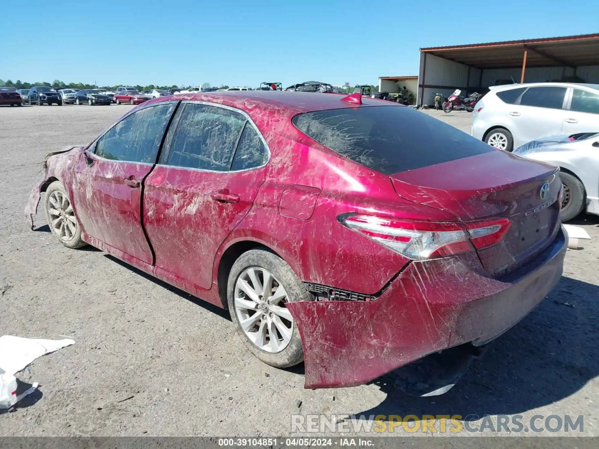 3 Photograph of a damaged car 4T1C11AK3LU320079 TOYOTA CAMRY 2020