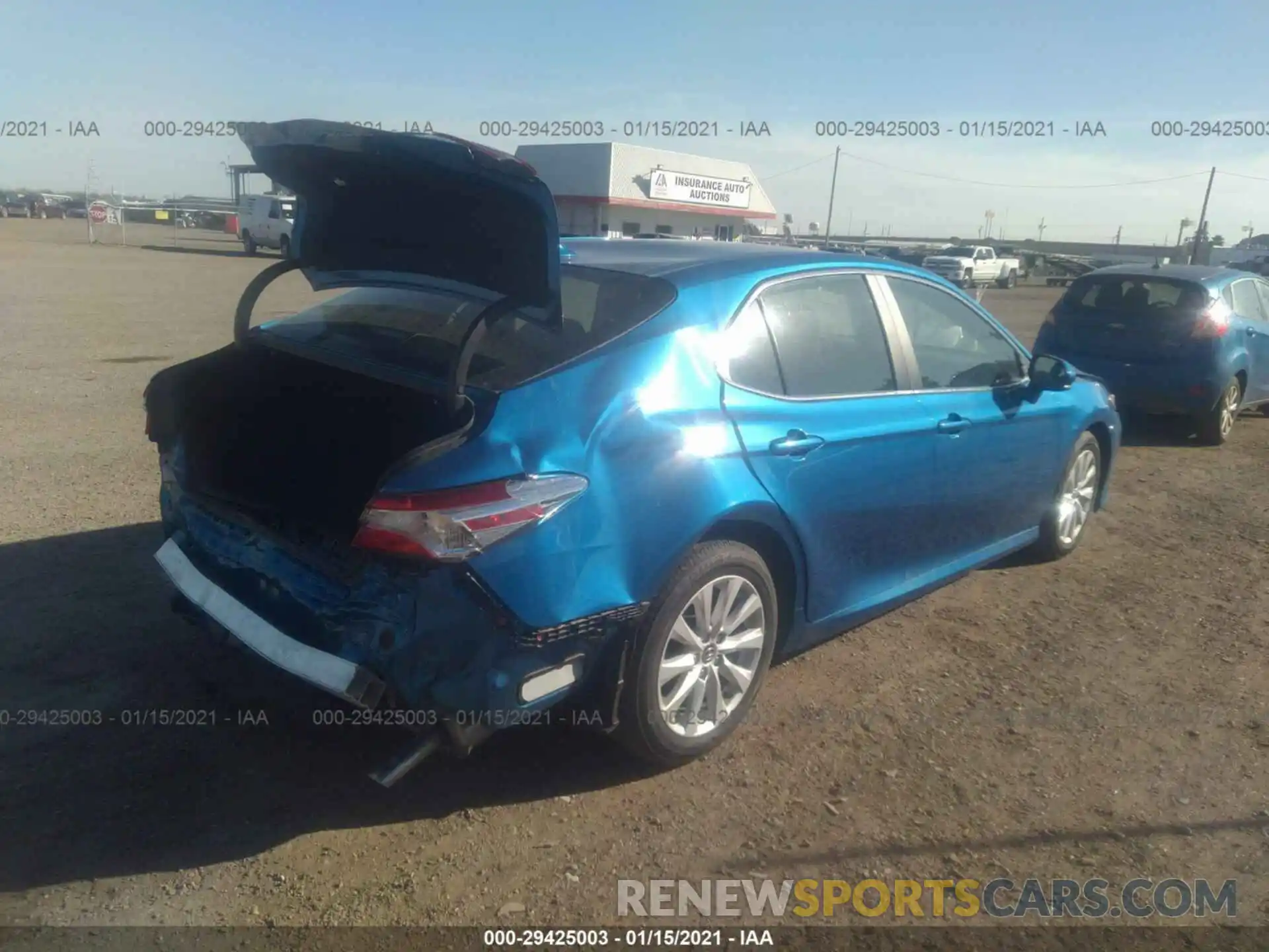 4 Photograph of a damaged car 4T1C11AK3LU326996 TOYOTA CAMRY 2020