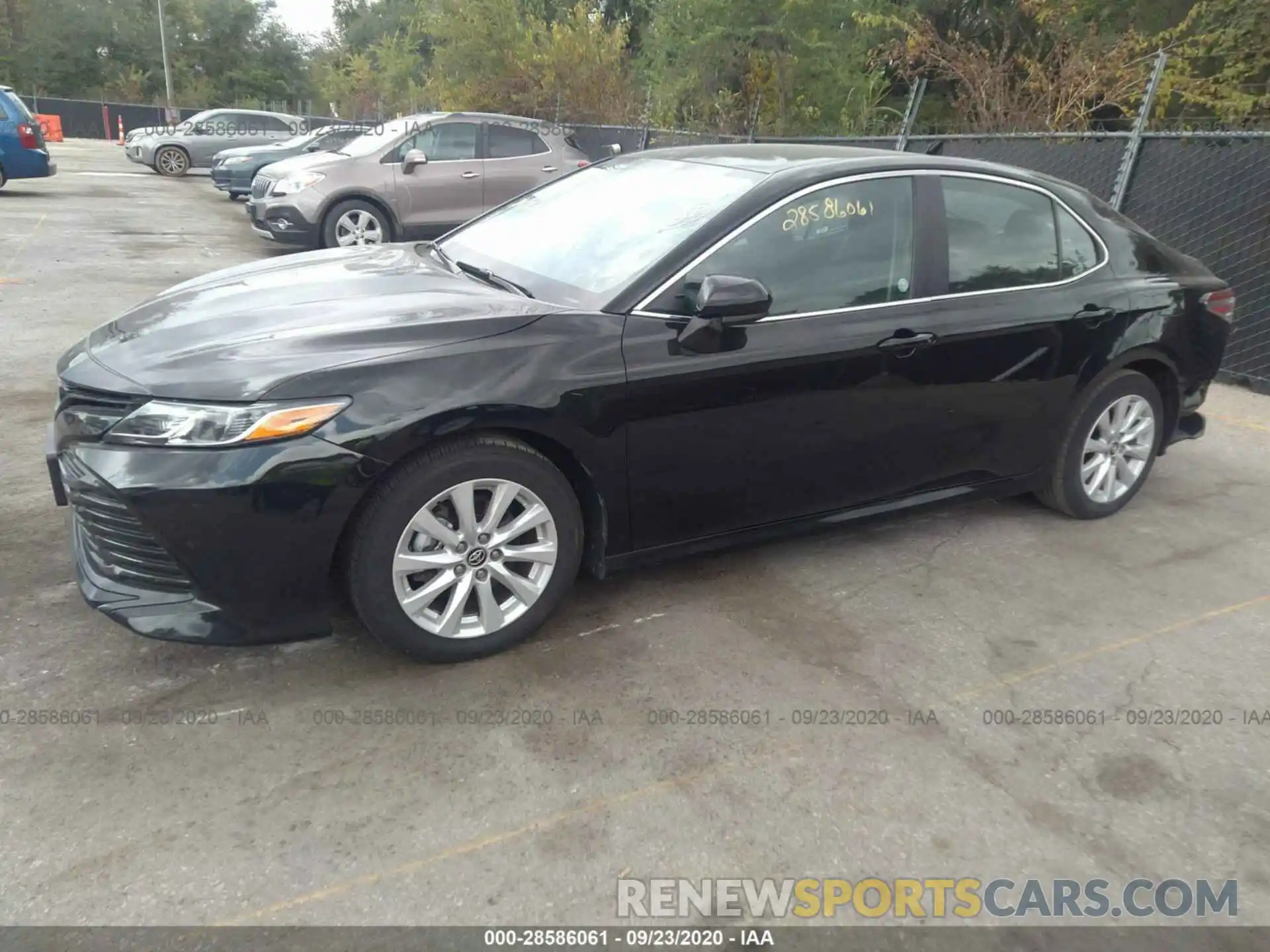 2 Photograph of a damaged car 4T1C11AK3LU329283 TOYOTA CAMRY 2020