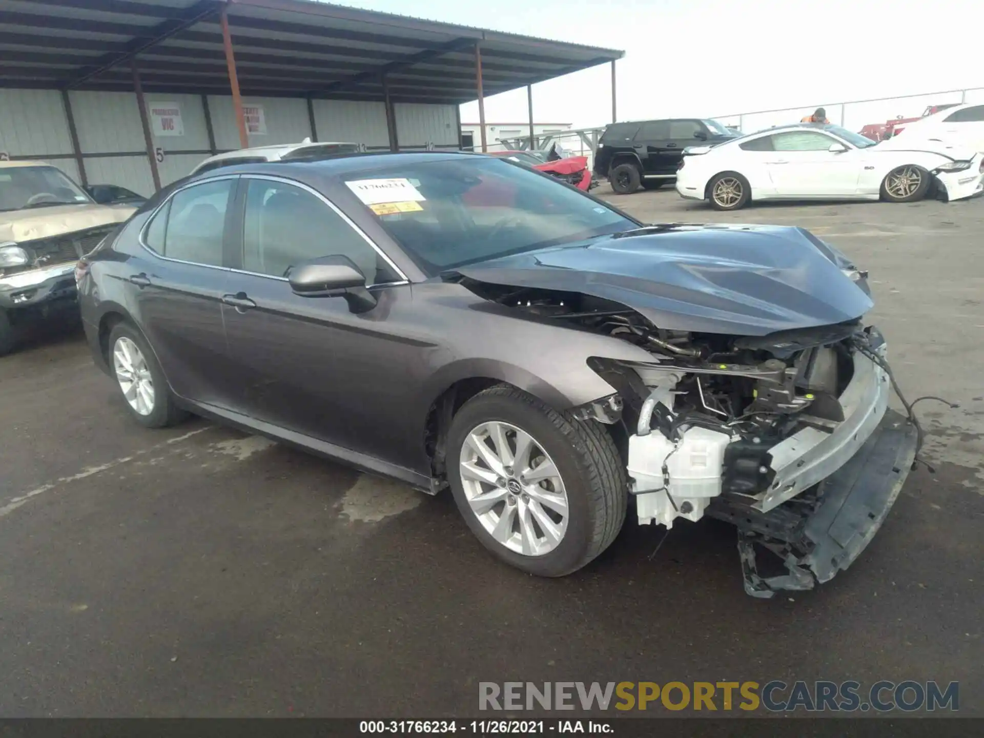 1 Photograph of a damaged car 4T1C11AK3LU330028 TOYOTA CAMRY 2020