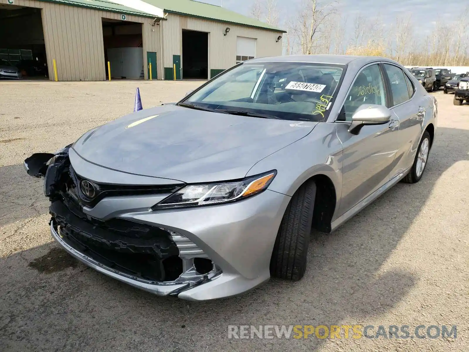 2 Photograph of a damaged car 4T1C11AK3LU336248 TOYOTA CAMRY 2020