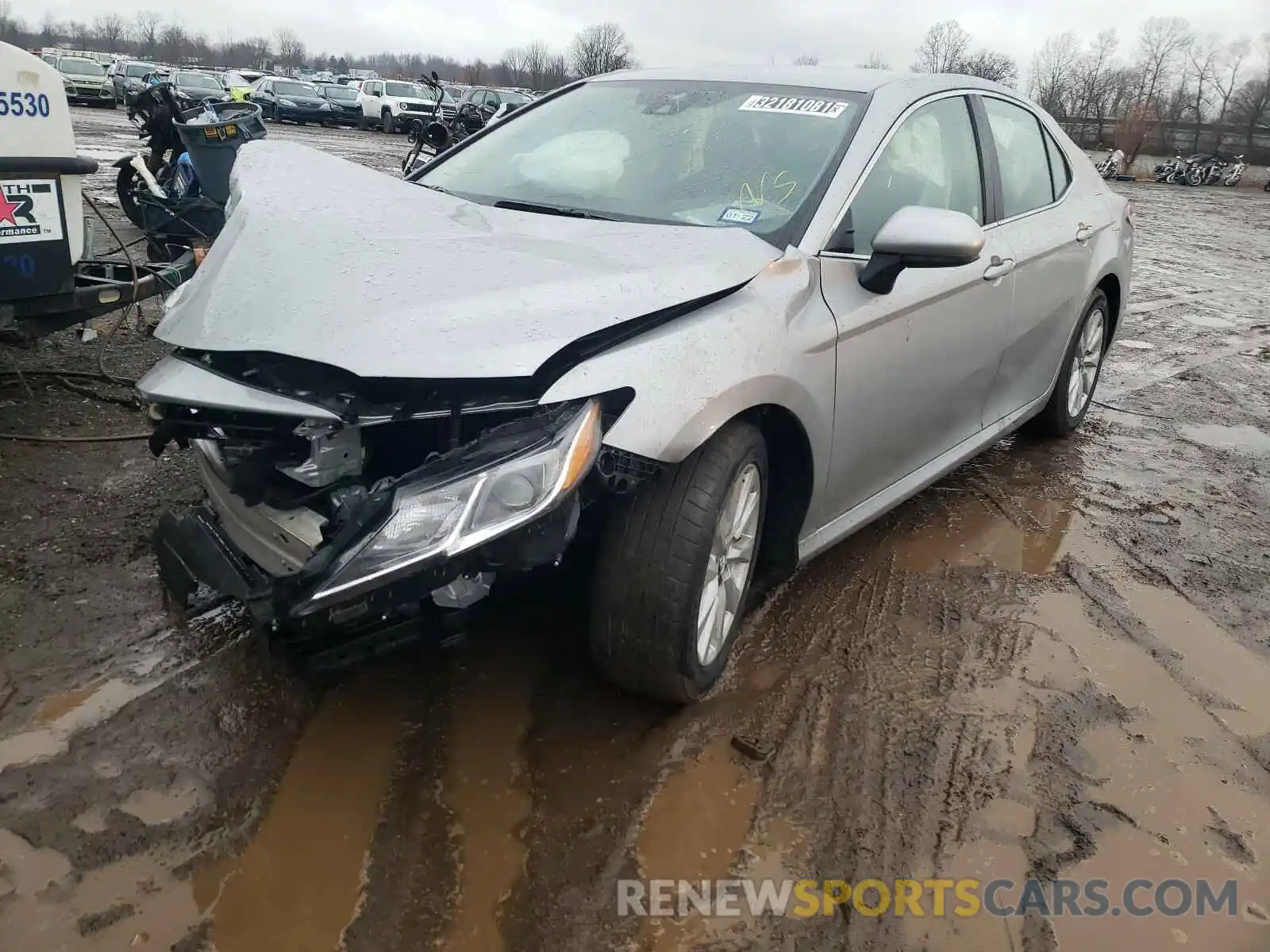 2 Photograph of a damaged car 4T1C11AK3LU341451 TOYOTA CAMRY 2020