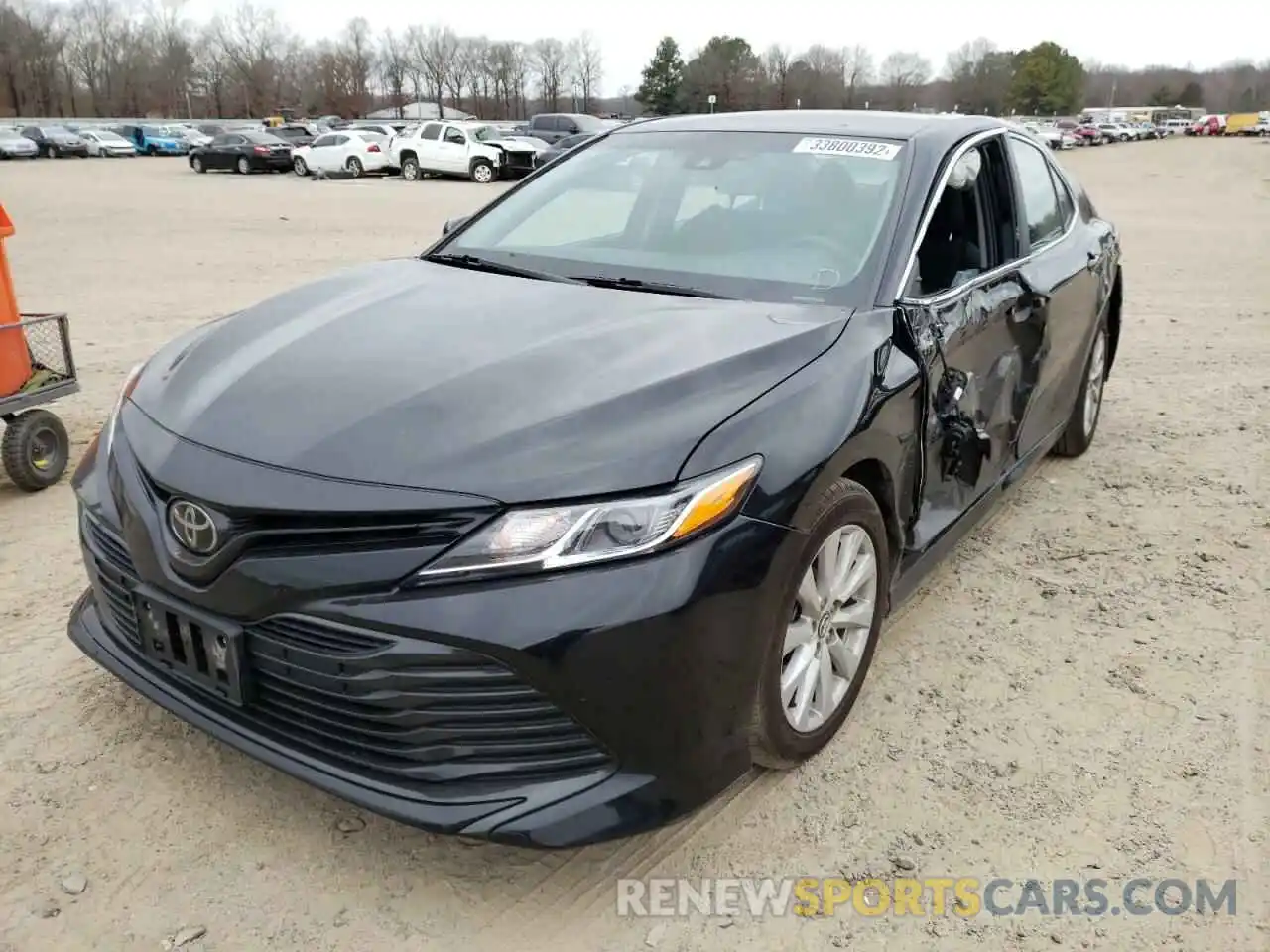 2 Photograph of a damaged car 4T1C11AK3LU342227 TOYOTA CAMRY 2020