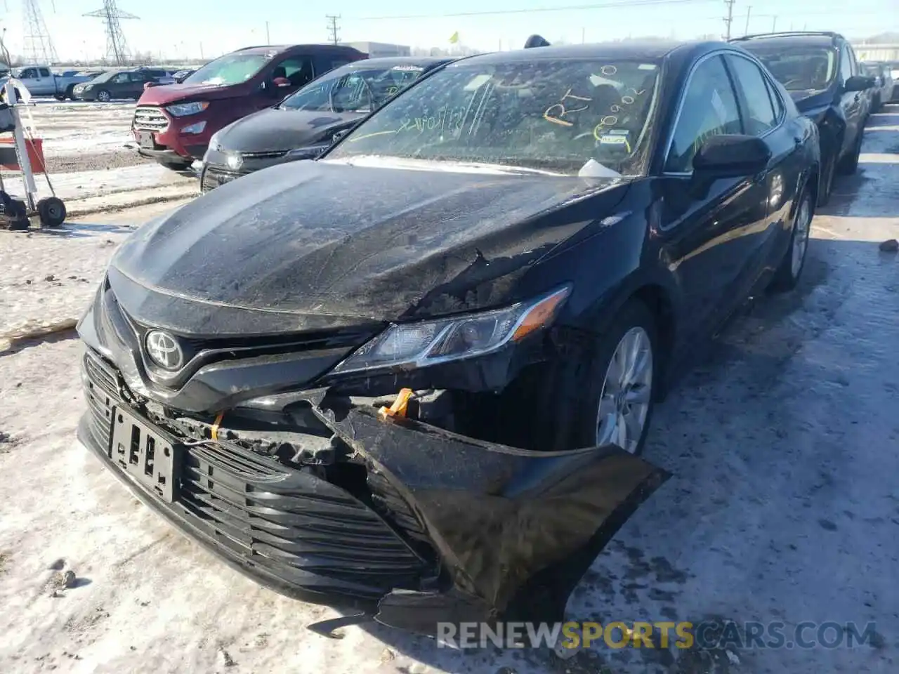 2 Photograph of a damaged car 4T1C11AK3LU342776 TOYOTA CAMRY 2020