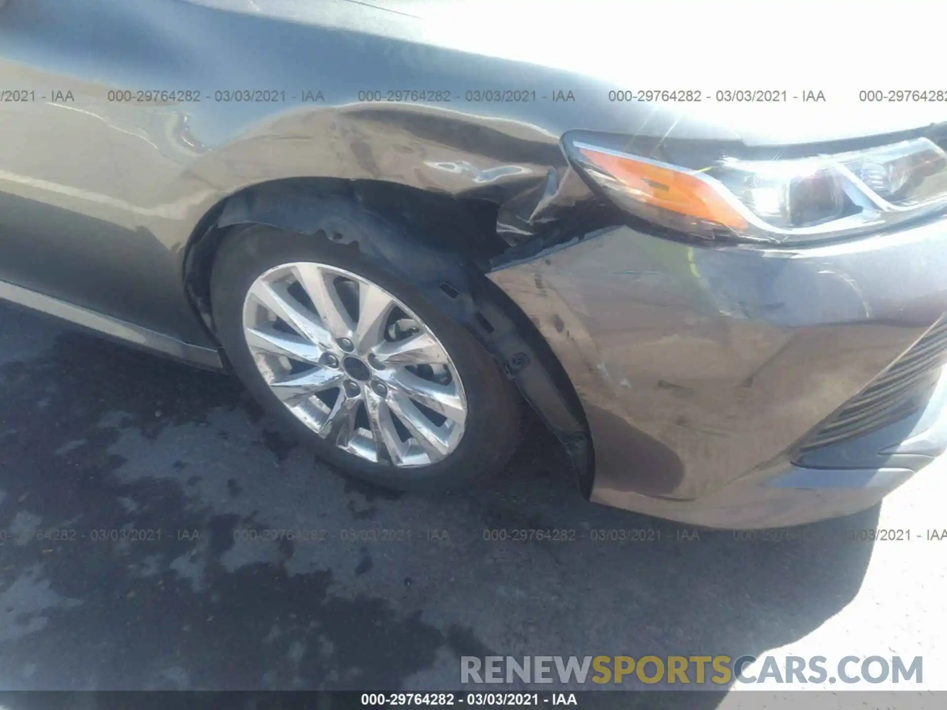 6 Photograph of a damaged car 4T1C11AK3LU343863 TOYOTA CAMRY 2020