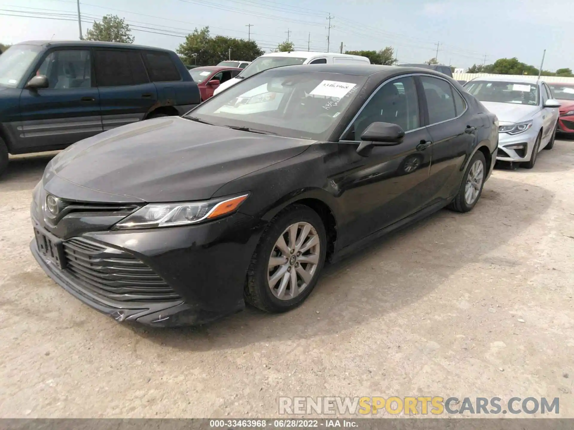 2 Photograph of a damaged car 4T1C11AK3LU346083 TOYOTA CAMRY 2020