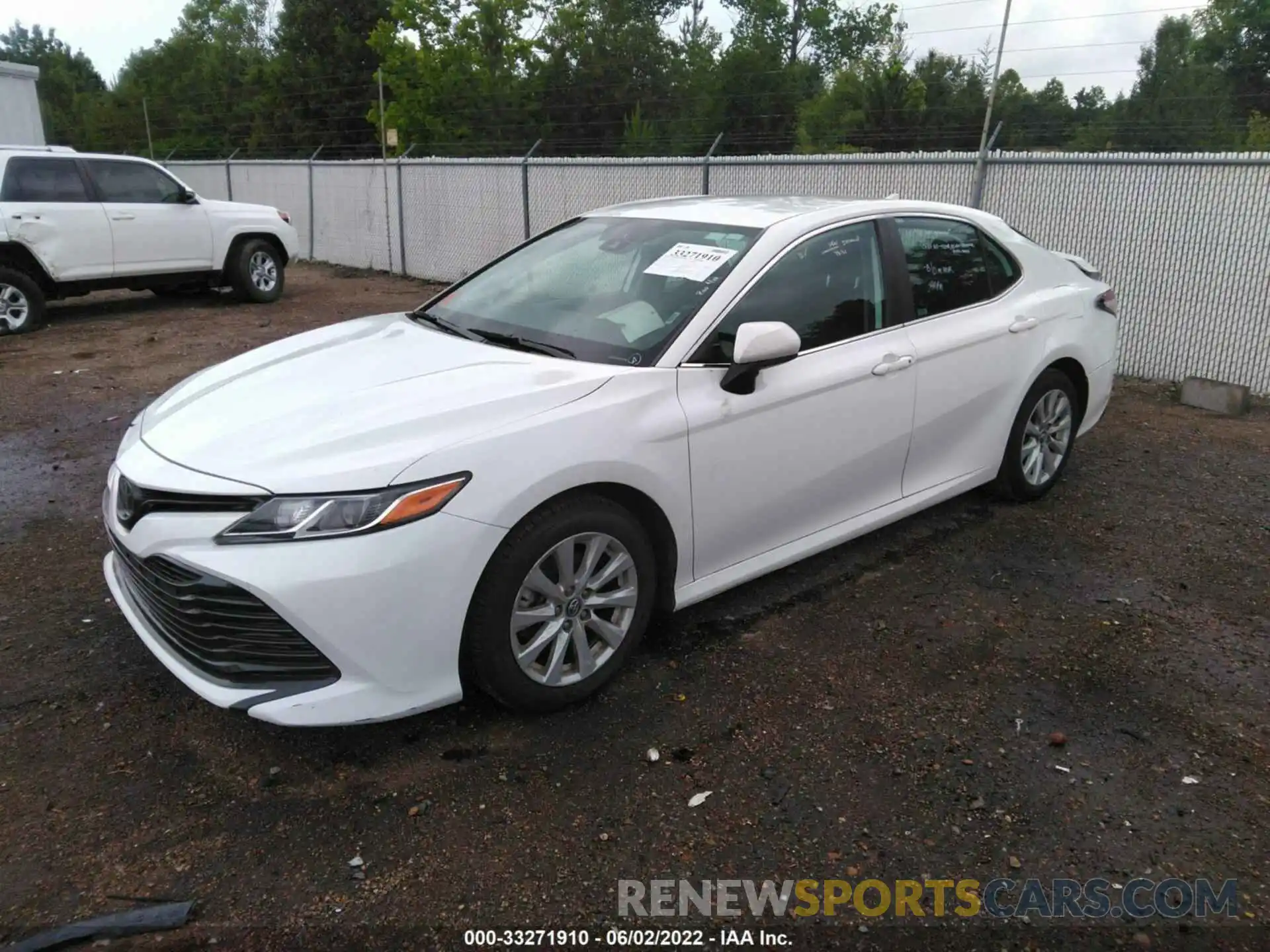 2 Photograph of a damaged car 4T1C11AK3LU346181 TOYOTA CAMRY 2020