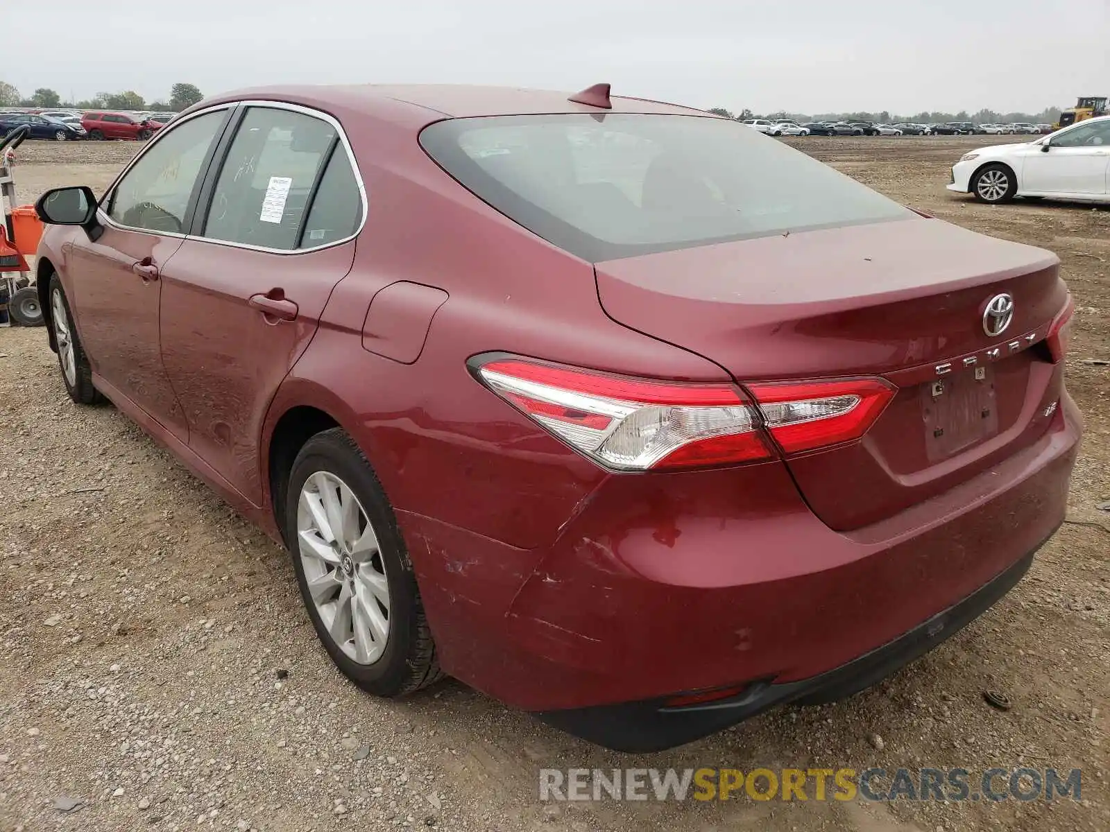 3 Photograph of a damaged car 4T1C11AK3LU347184 TOYOTA CAMRY 2020