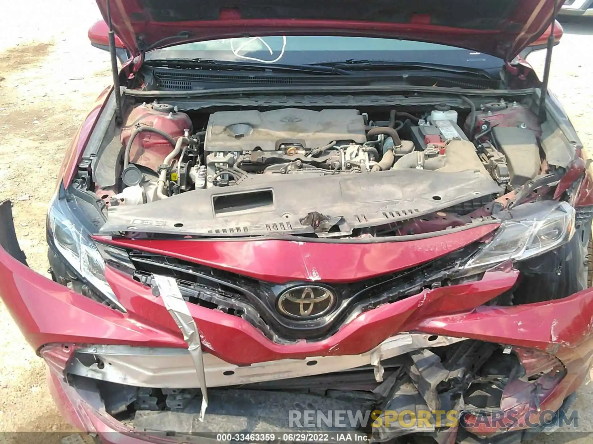 10 Photograph of a damaged car 4T1C11AK3LU347590 TOYOTA CAMRY 2020