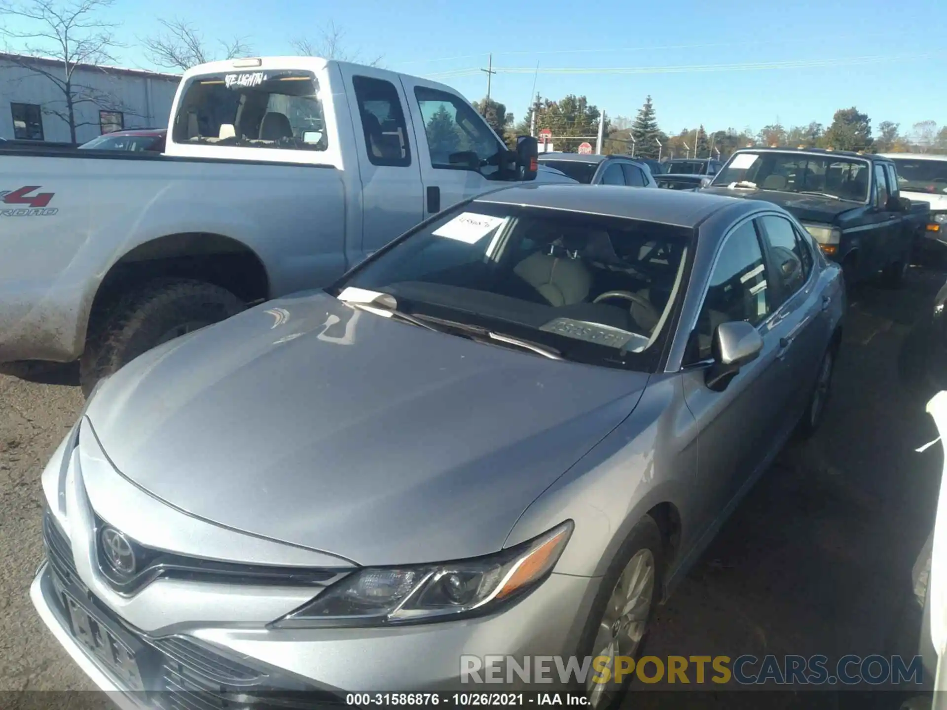 2 Photograph of a damaged car 4T1C11AK3LU350750 TOYOTA CAMRY 2020