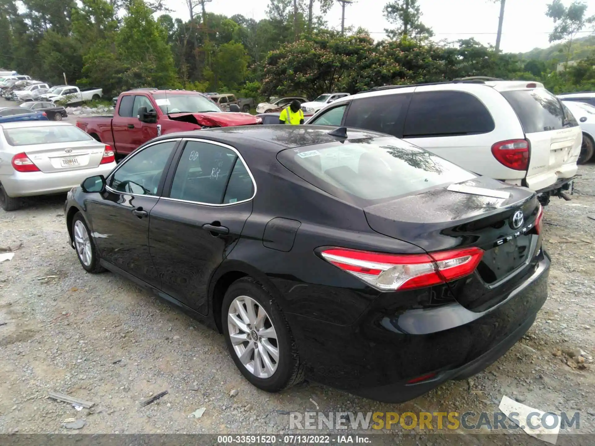 3 Photograph of a damaged car 4T1C11AK3LU353213 TOYOTA CAMRY 2020