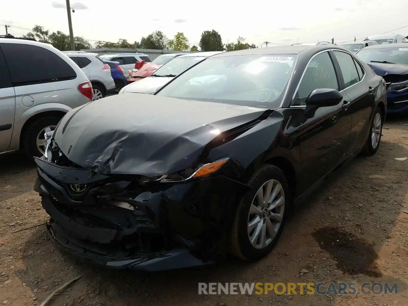 2 Photograph of a damaged car 4T1C11AK3LU356077 TOYOTA CAMRY 2020