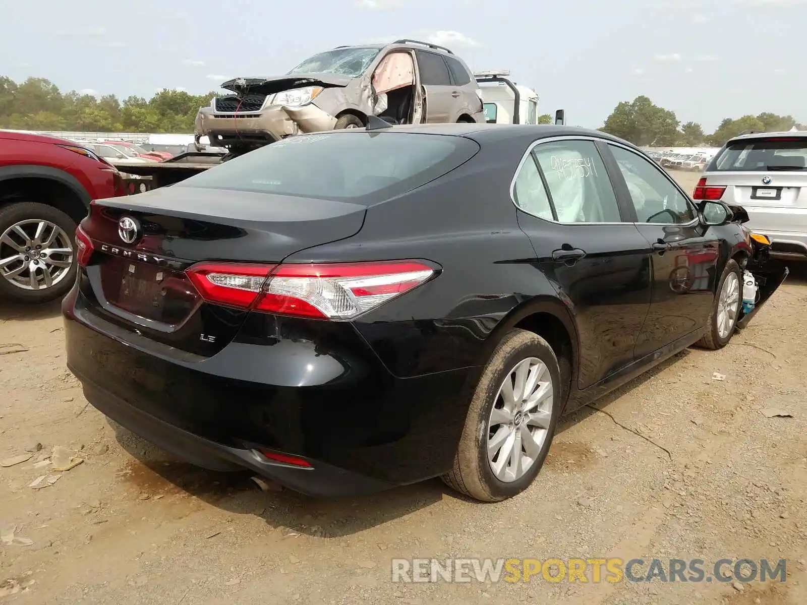 4 Photograph of a damaged car 4T1C11AK3LU356077 TOYOTA CAMRY 2020