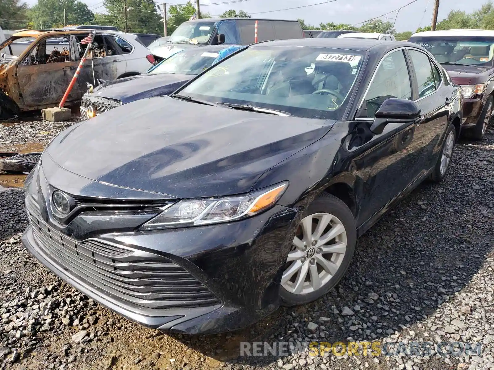 2 Photograph of a damaged car 4T1C11AK3LU358475 TOYOTA CAMRY 2020