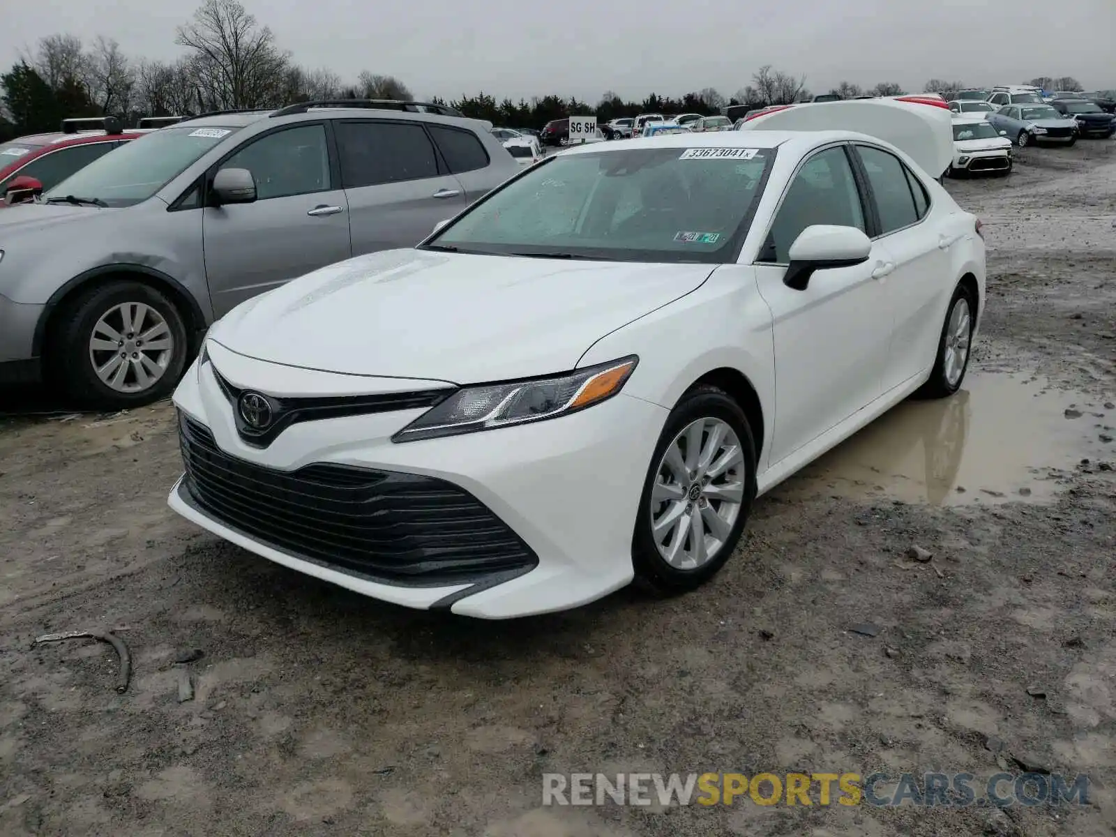 2 Photograph of a damaged car 4T1C11AK3LU358718 TOYOTA CAMRY 2020