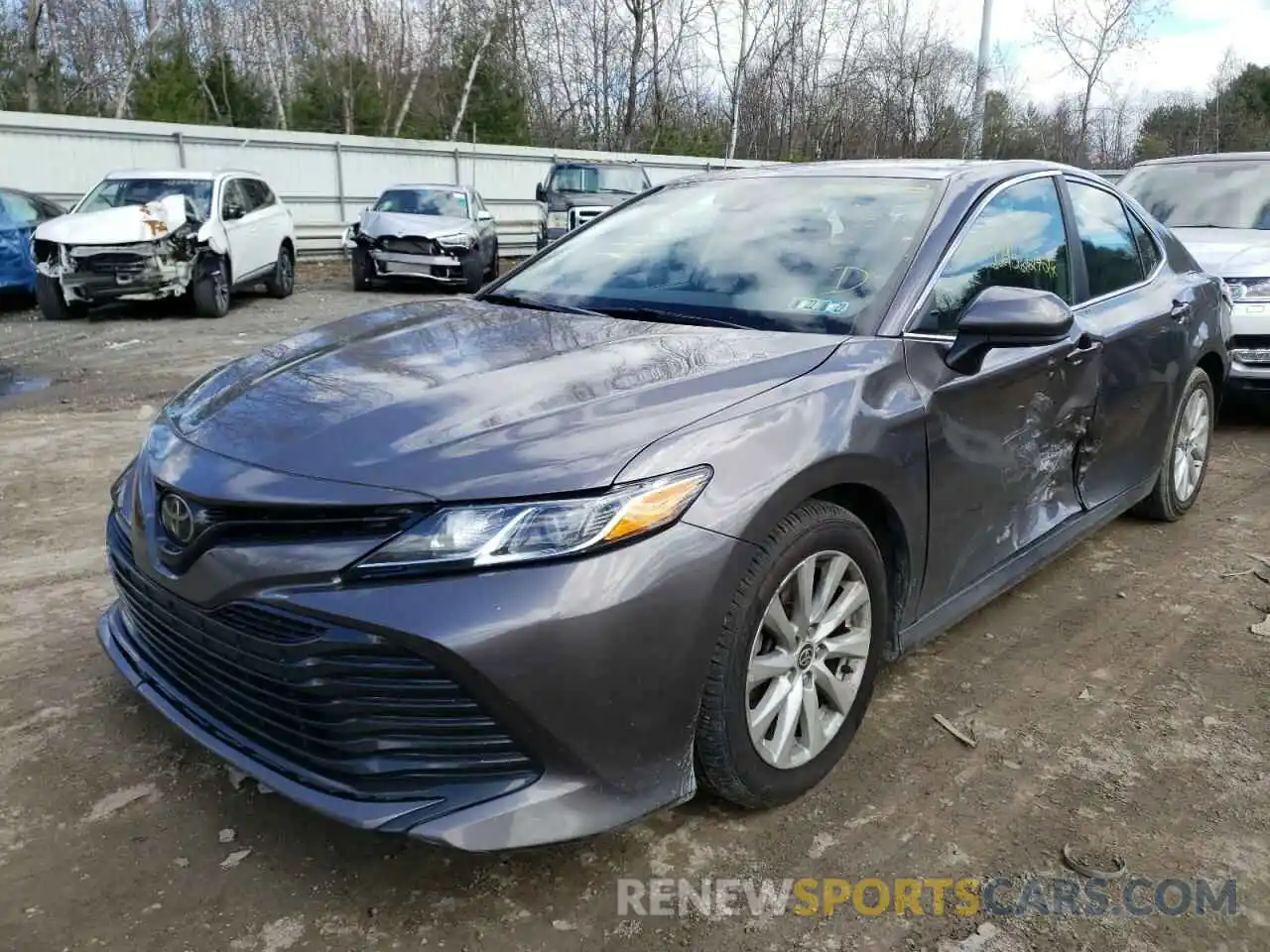 2 Photograph of a damaged car 4T1C11AK3LU358721 TOYOTA CAMRY 2020