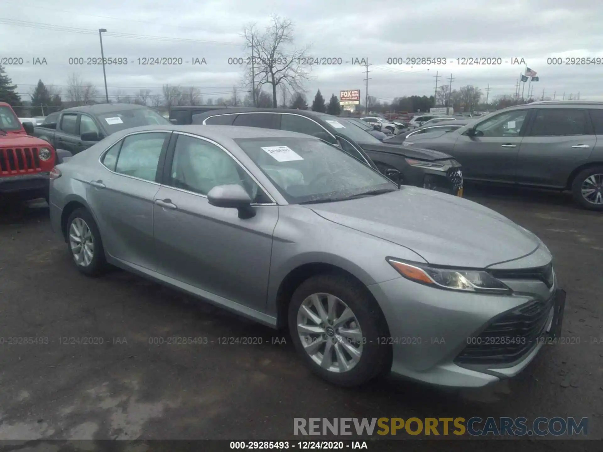 1 Photograph of a damaged car 4T1C11AK3LU359089 TOYOTA CAMRY 2020