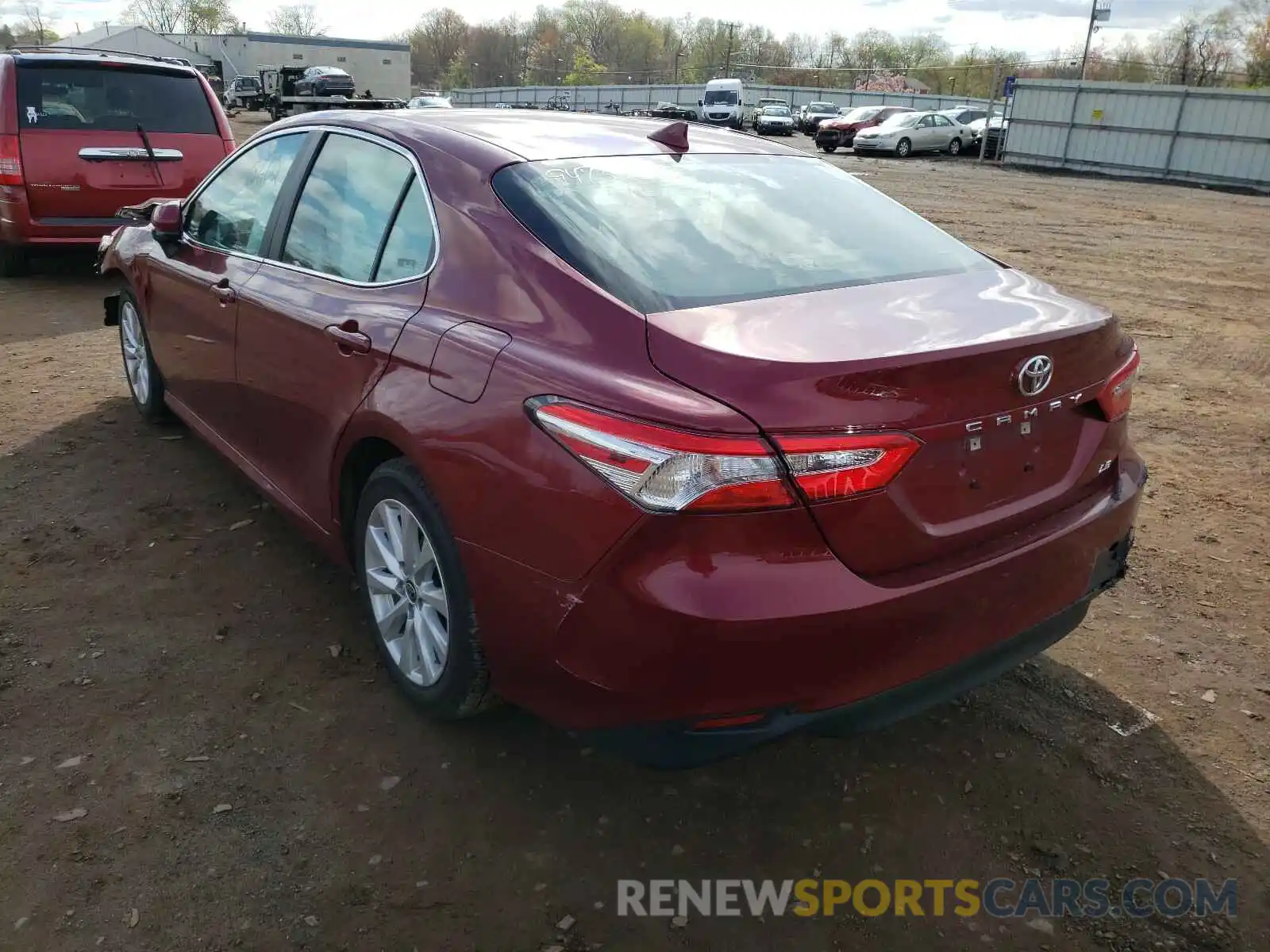 3 Photograph of a damaged car 4T1C11AK3LU359495 TOYOTA CAMRY 2020