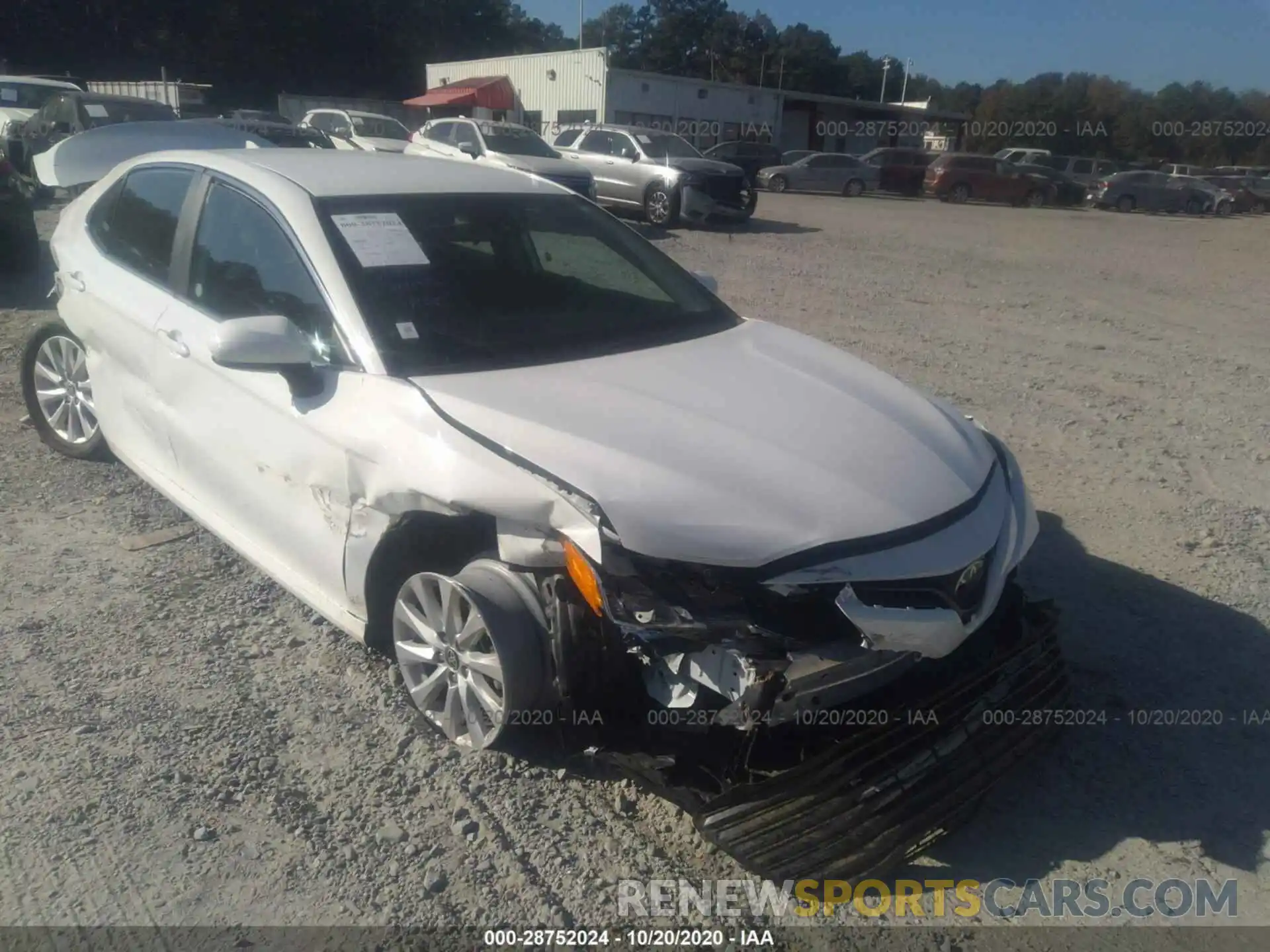 1 Photograph of a damaged car 4T1C11AK3LU359996 TOYOTA CAMRY 2020