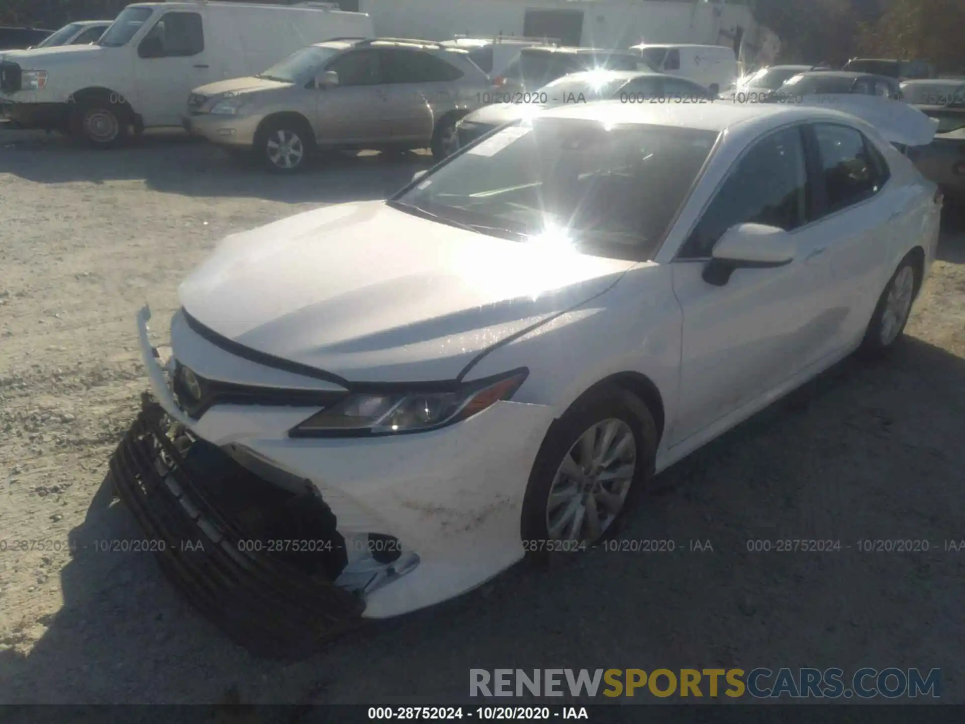 2 Photograph of a damaged car 4T1C11AK3LU359996 TOYOTA CAMRY 2020