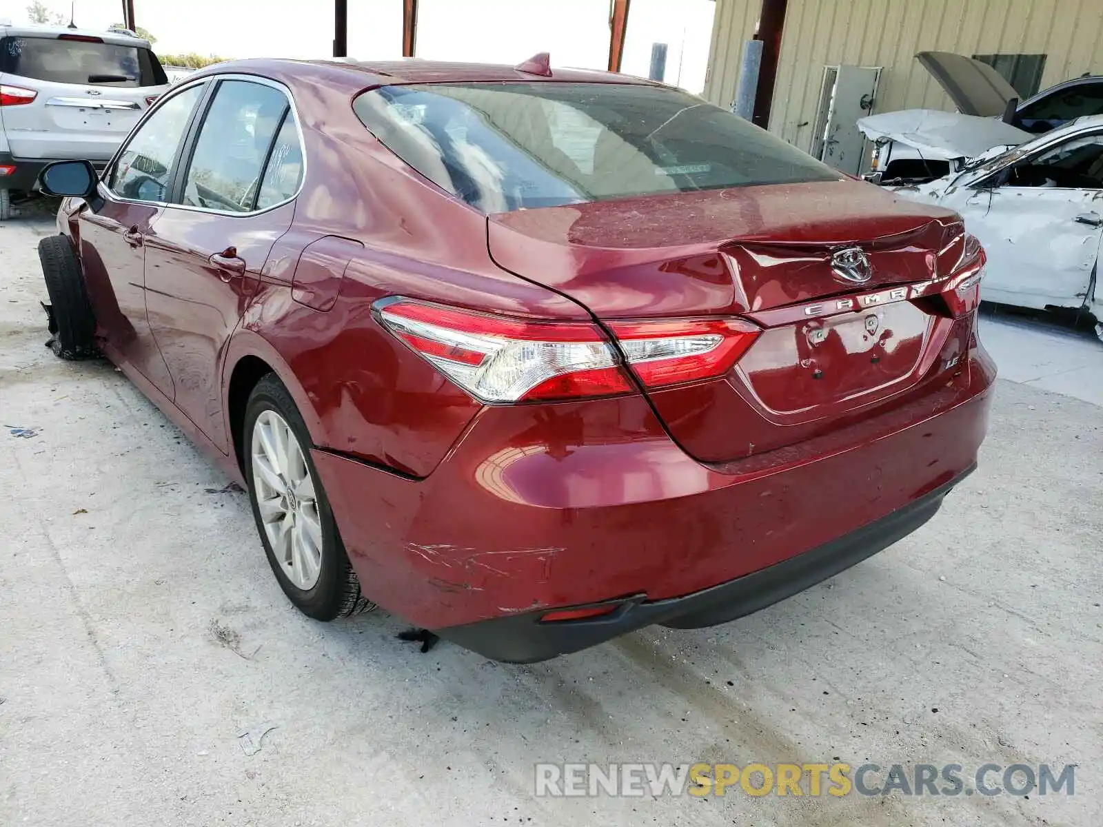 3 Photograph of a damaged car 4T1C11AK3LU360548 TOYOTA CAMRY 2020