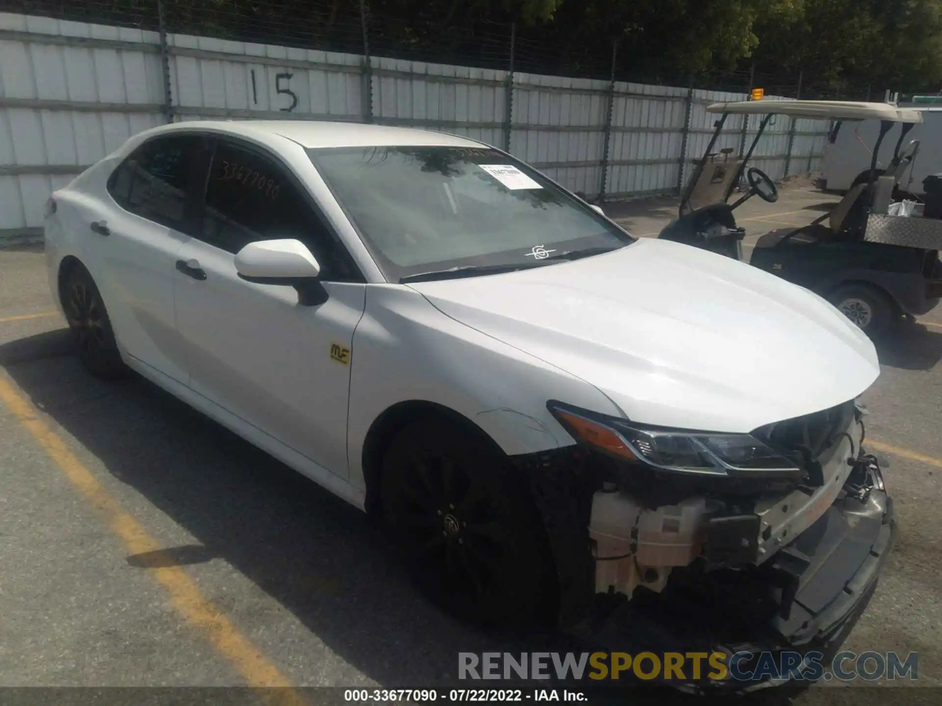 1 Photograph of a damaged car 4T1C11AK3LU368486 TOYOTA CAMRY 2020