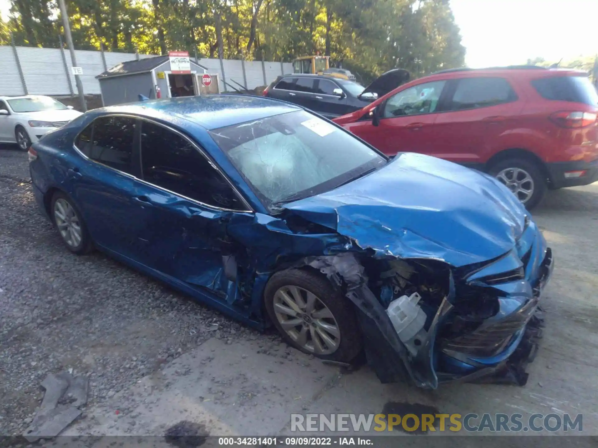 1 Photograph of a damaged car 4T1C11AK3LU371436 TOYOTA CAMRY 2020