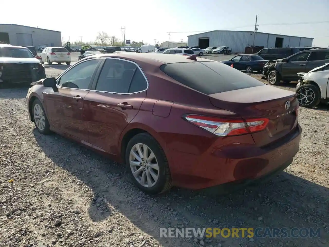 3 Photograph of a damaged car 4T1C11AK3LU393744 TOYOTA CAMRY 2020