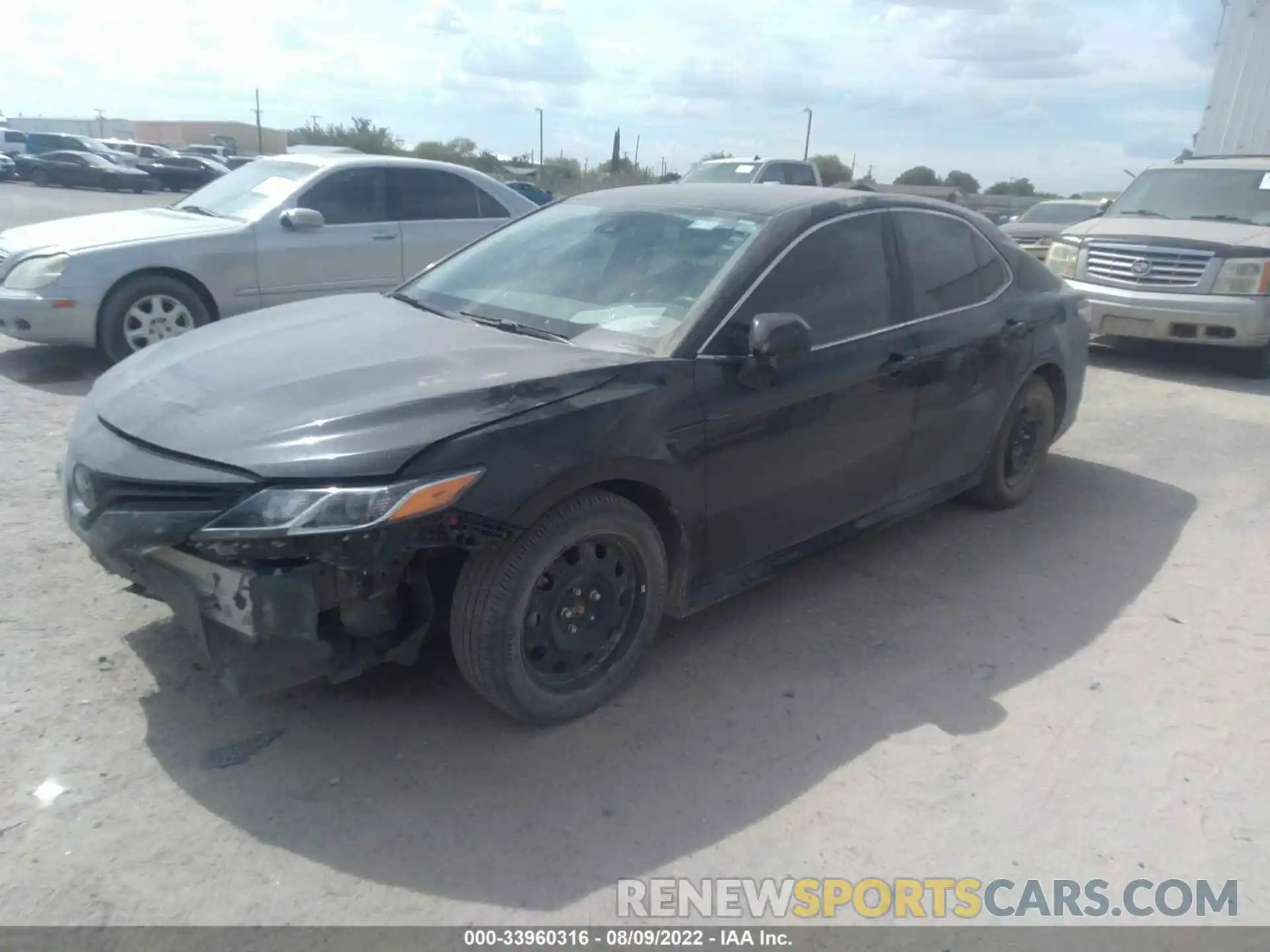 2 Photograph of a damaged car 4T1C11AK3LU398801 TOYOTA CAMRY 2020