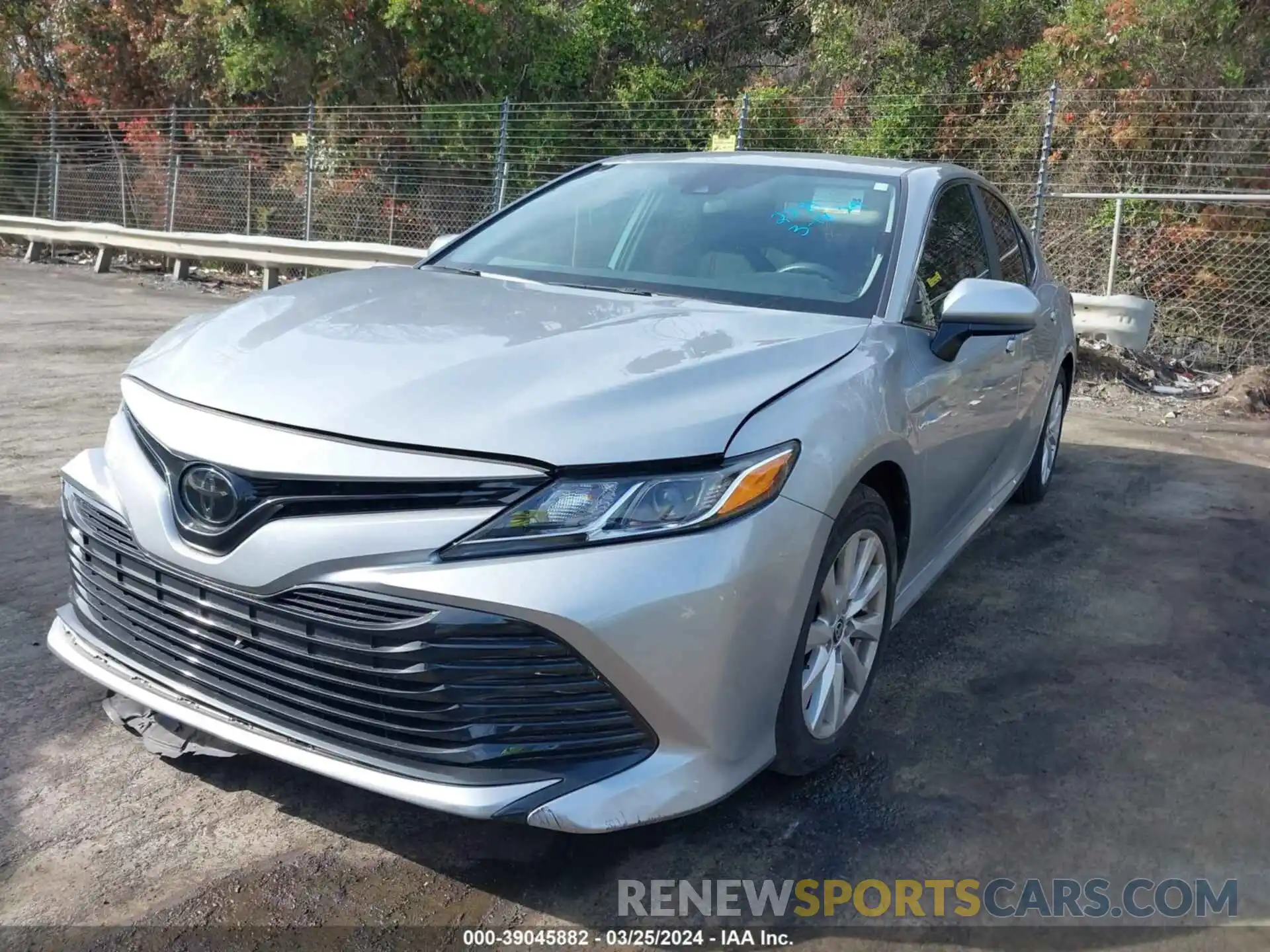 2 Photograph of a damaged car 4T1C11AK3LU402281 TOYOTA CAMRY 2020