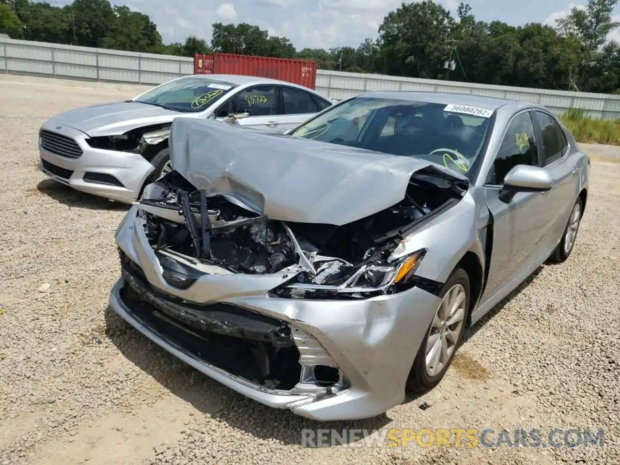 2 Photograph of a damaged car 4T1C11AK3LU503627 TOYOTA CAMRY 2020