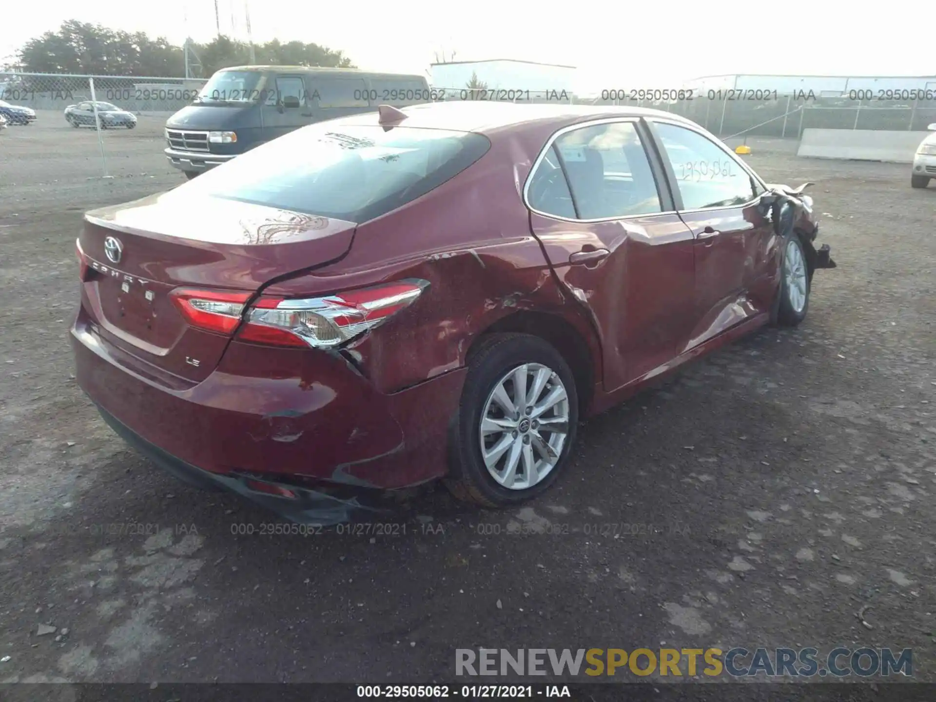 4 Photograph of a damaged car 4T1C11AK3LU504714 TOYOTA CAMRY 2020