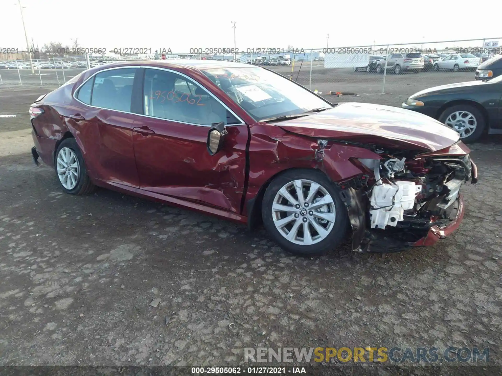 6 Photograph of a damaged car 4T1C11AK3LU504714 TOYOTA CAMRY 2020