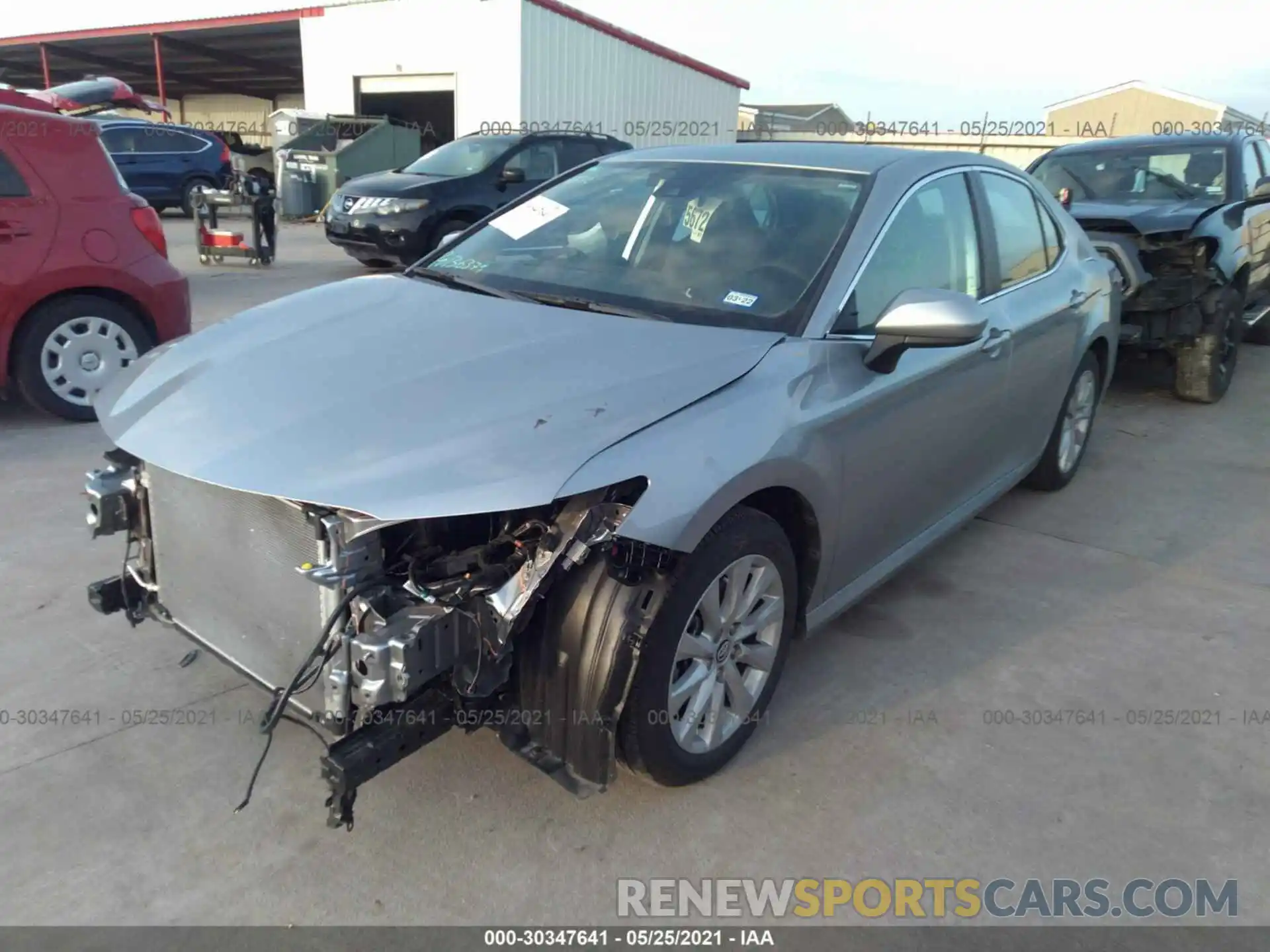 2 Photograph of a damaged car 4T1C11AK3LU857907 TOYOTA CAMRY 2020