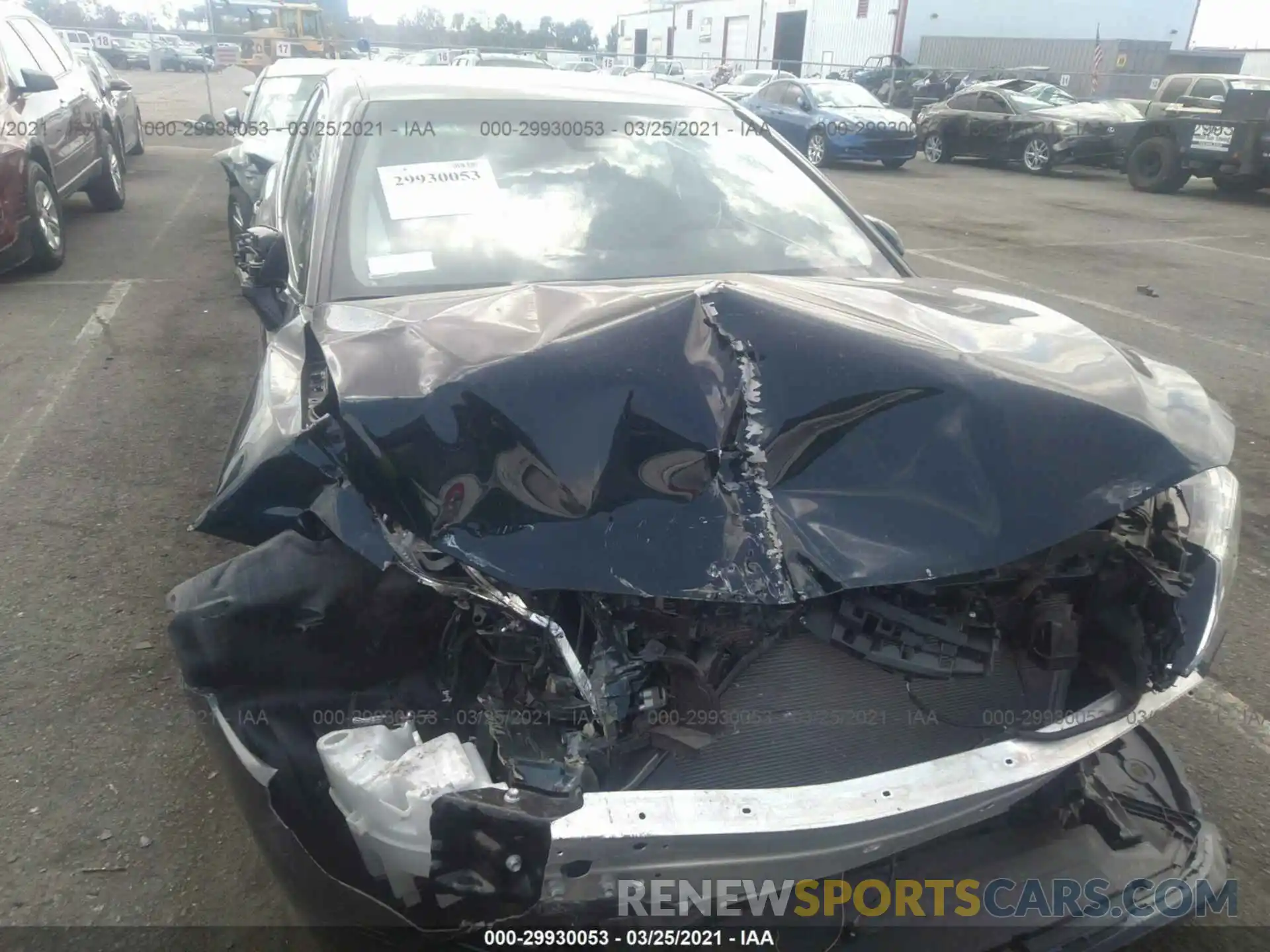 6 Photograph of a damaged car 4T1C11AK3LU858703 TOYOTA CAMRY 2020
